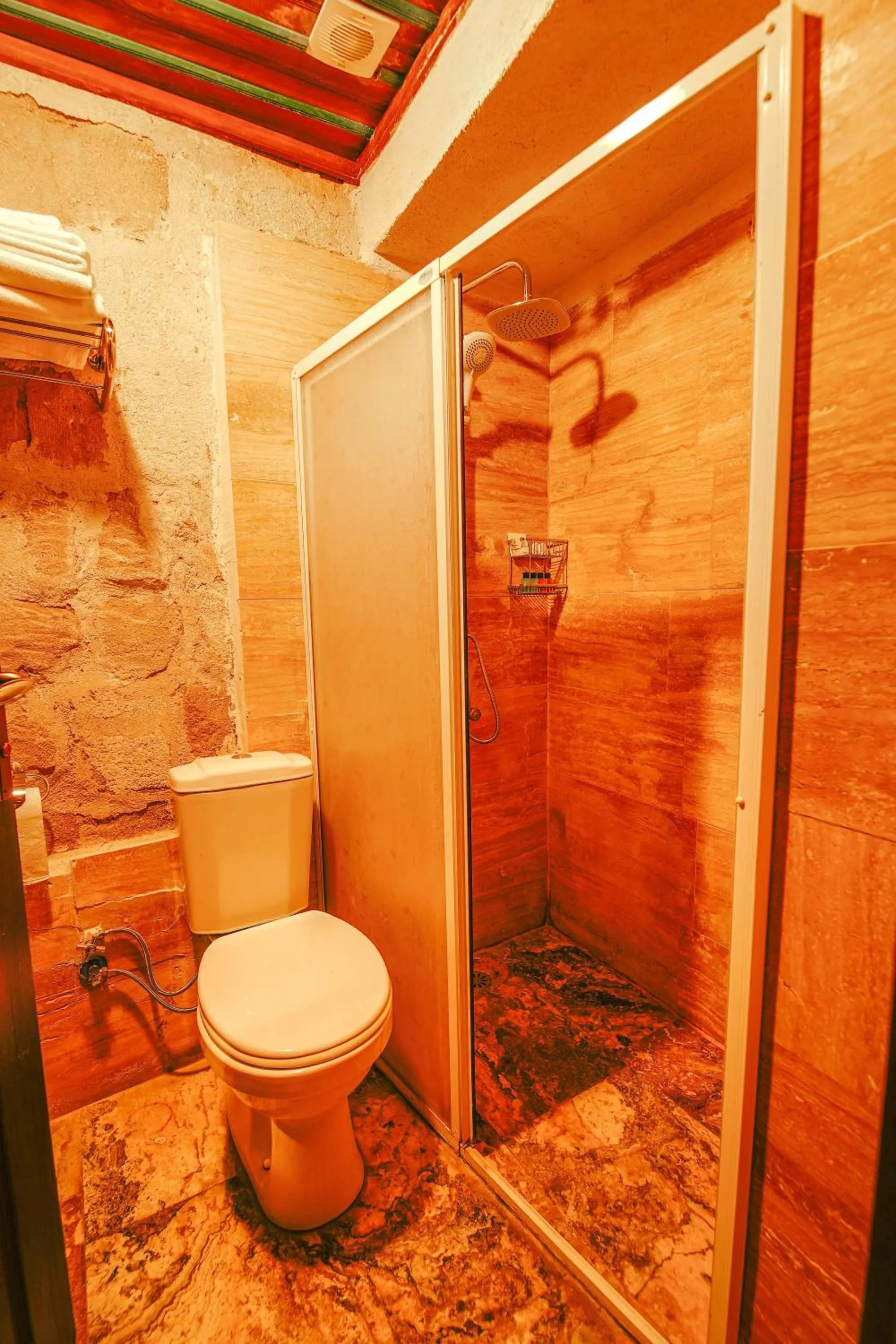 Shower in Alaca Cave Cappadocia