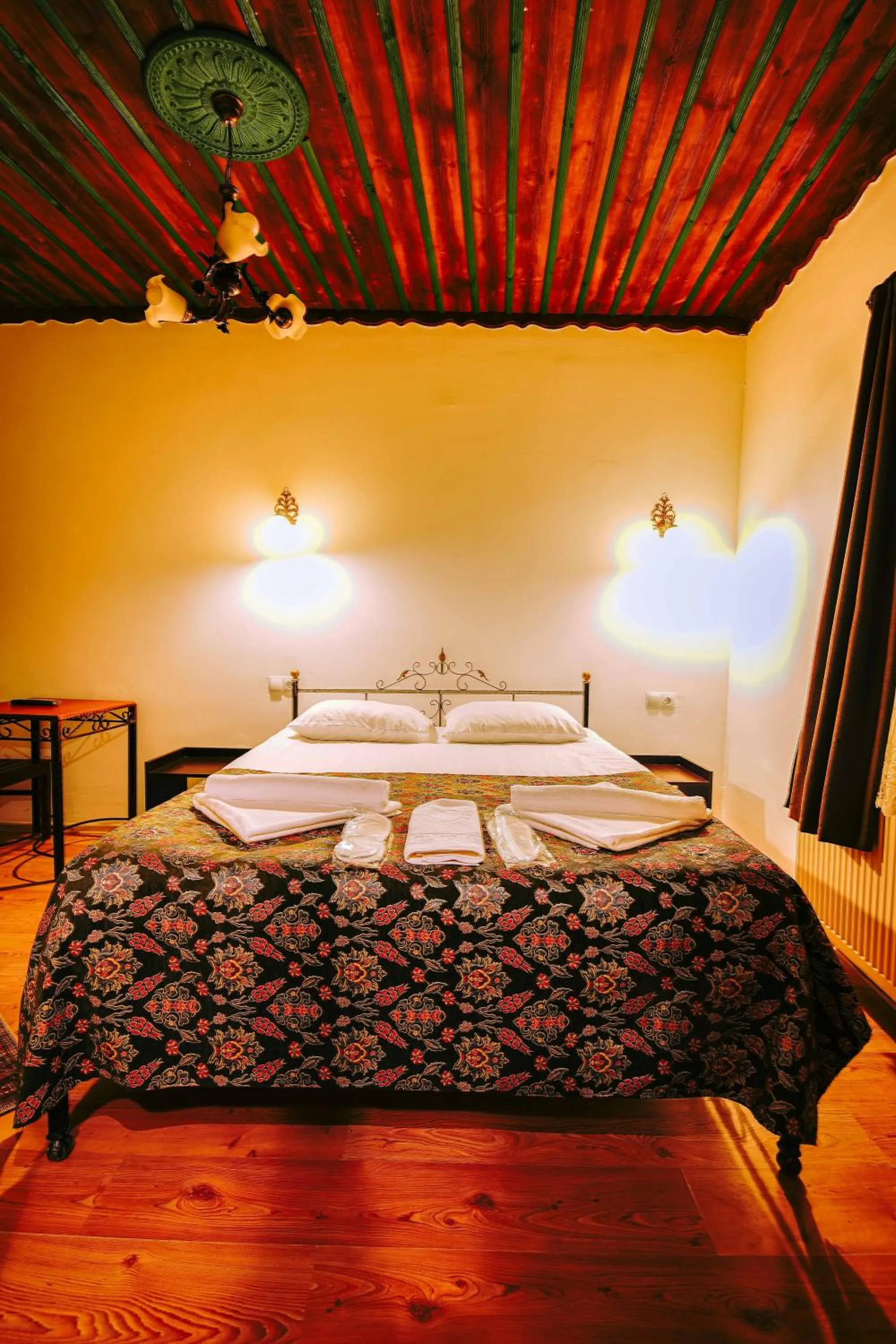 Bed in Alaca Cave Cappadocia