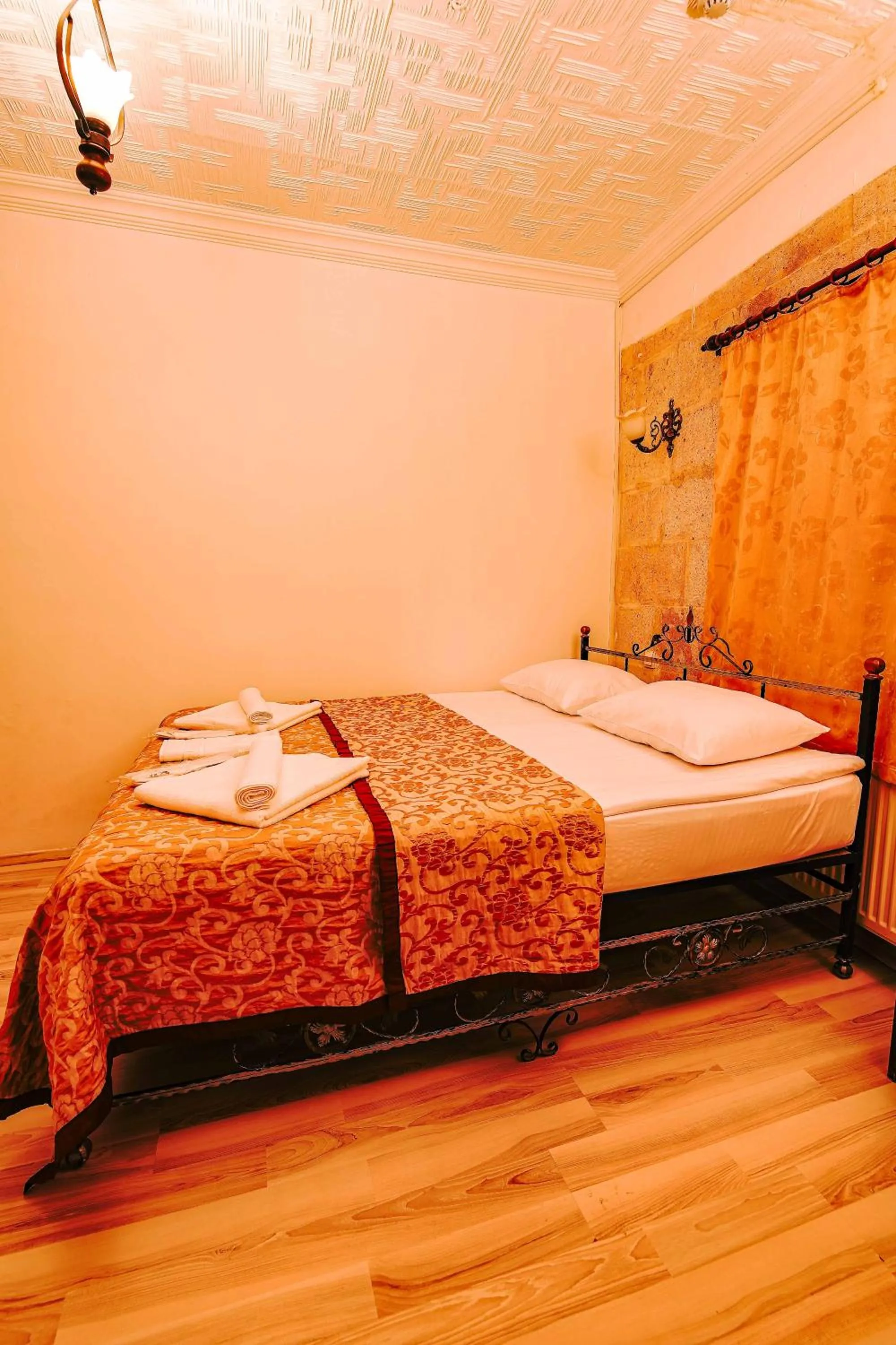 Bed in Alaca Cave Cappadocia