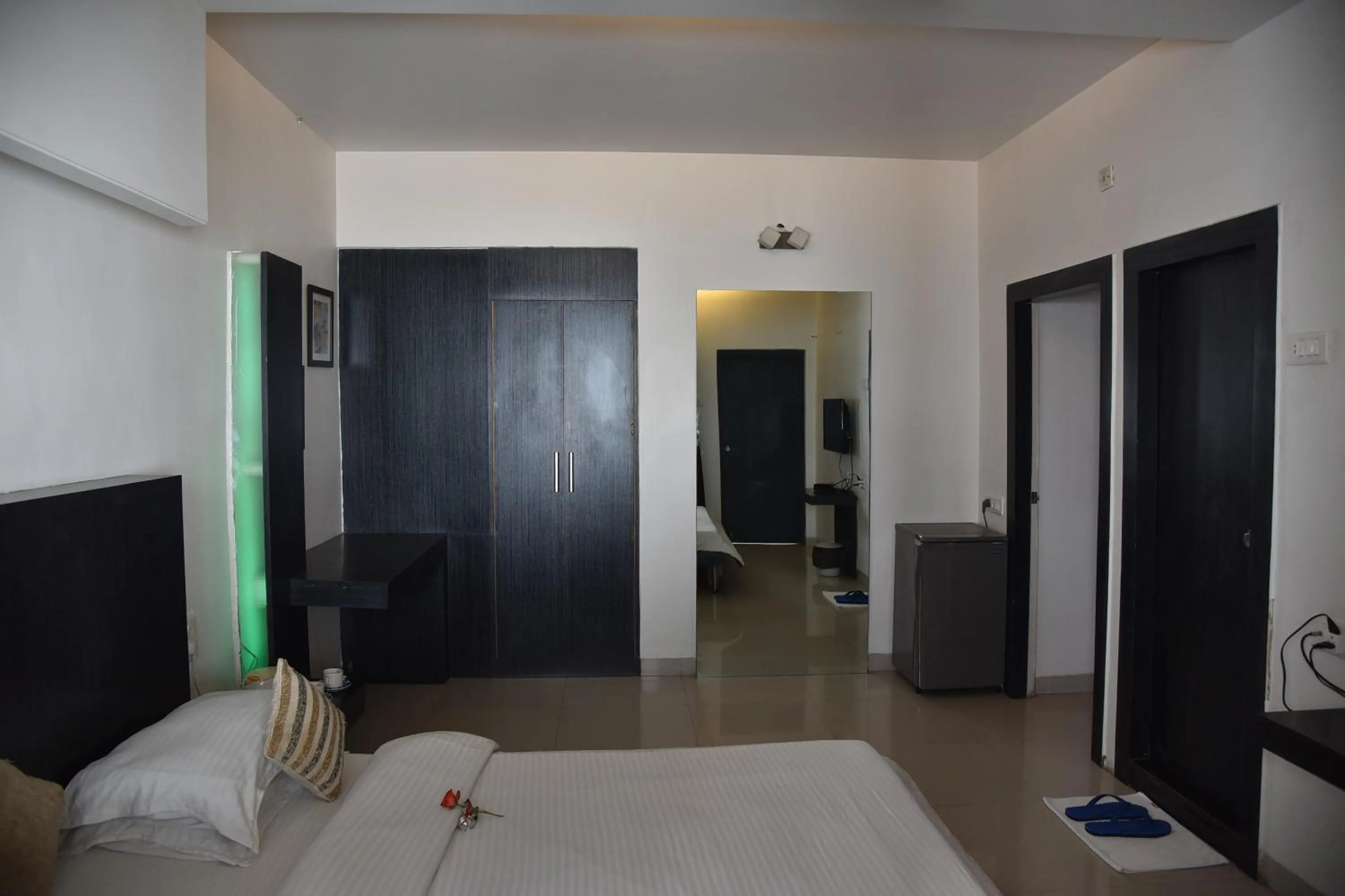 Bed in Hotel Rama Heritage