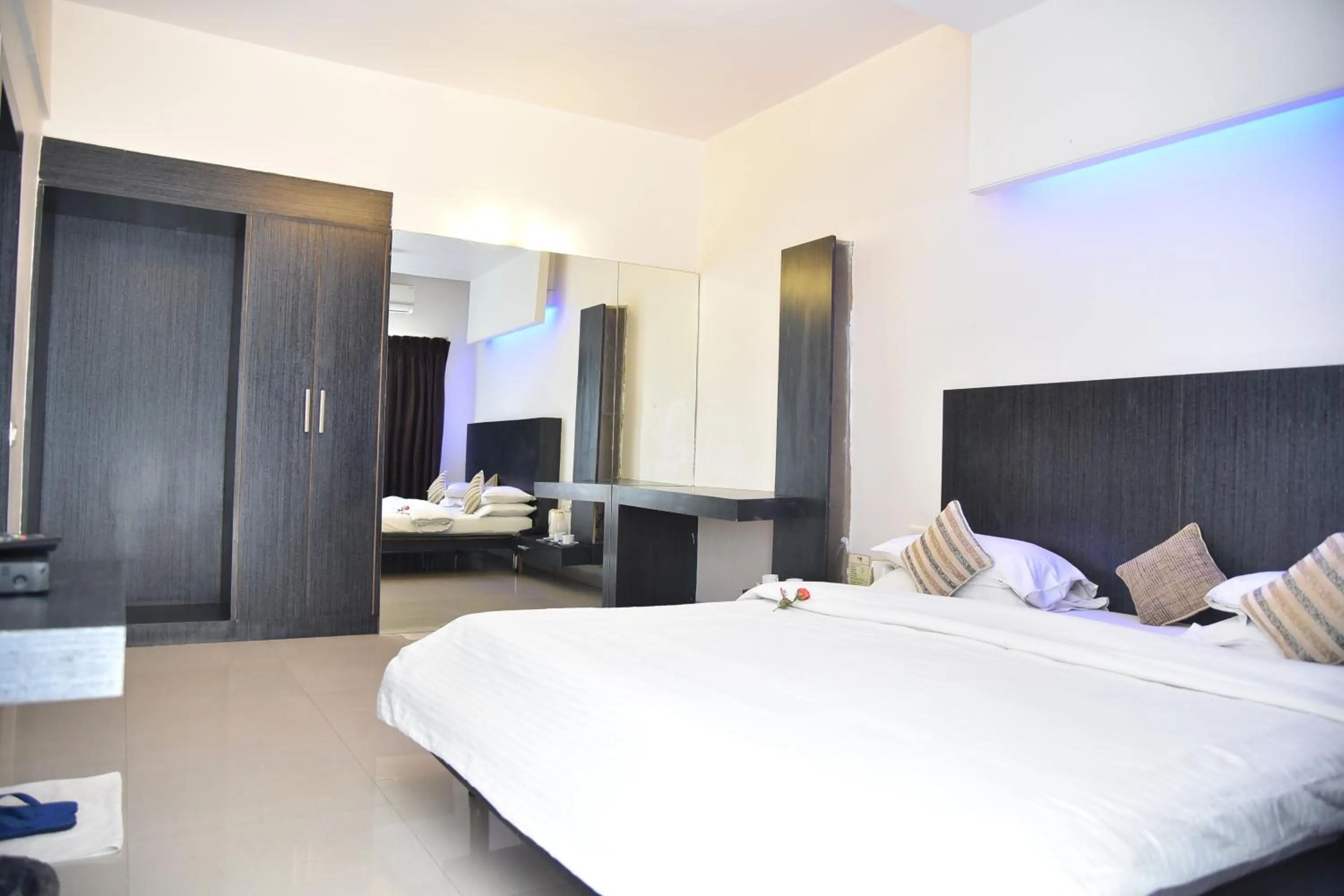 Bed in Hotel Rama Heritage