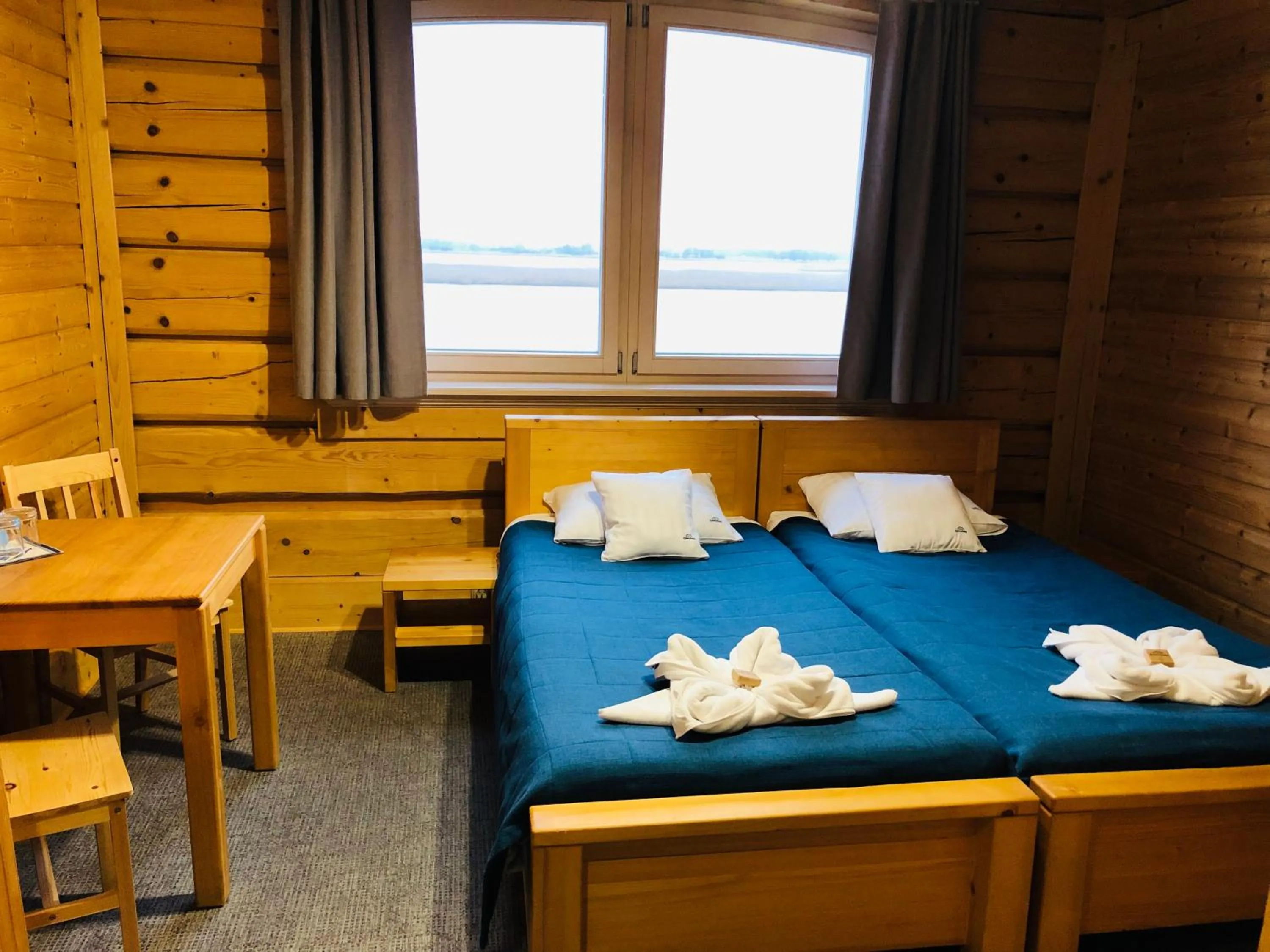 Lake view in Rybaczówka Karczma Rybna