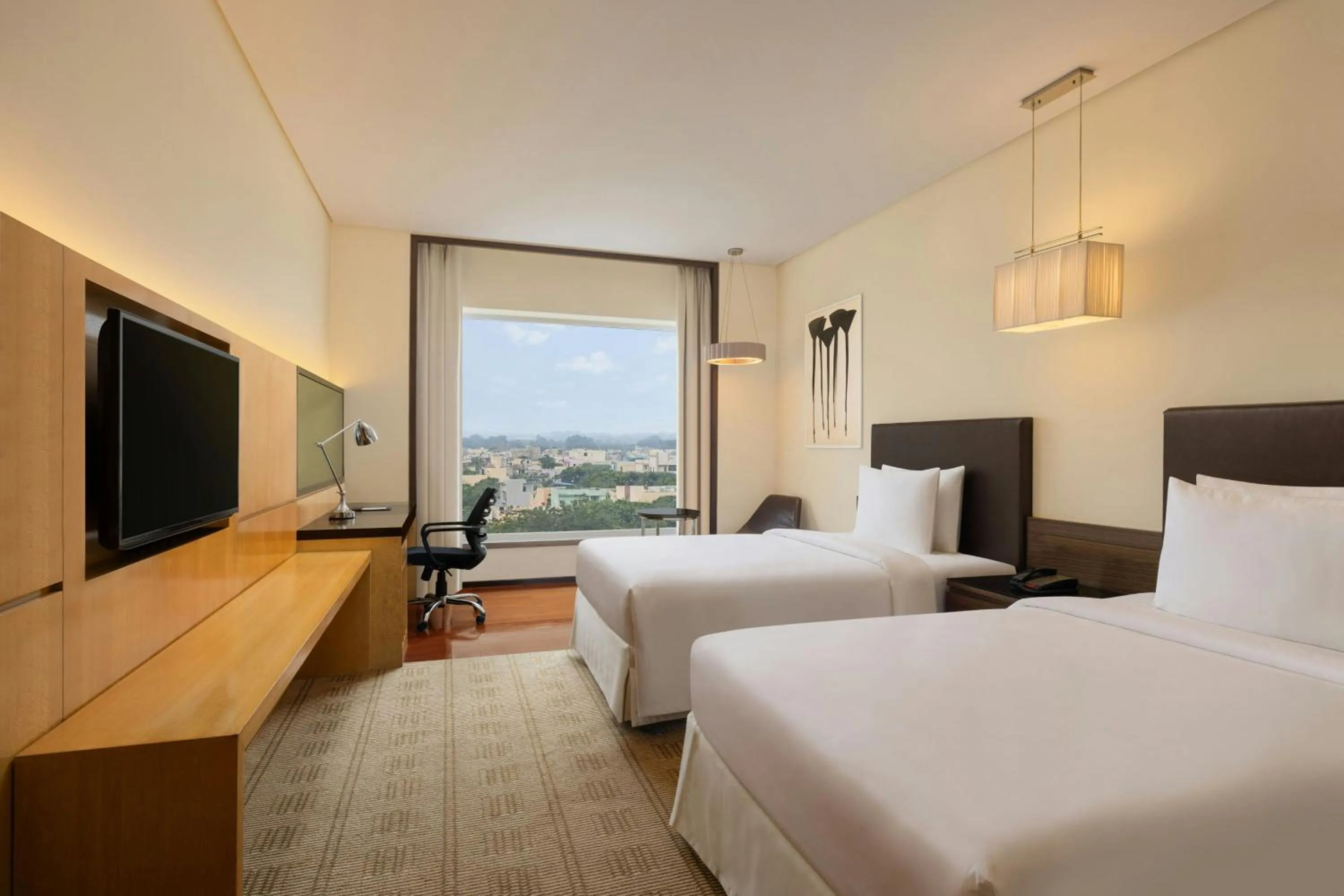 Photo of the whole room, Bed in Courtyard by Marriott Bilaspur