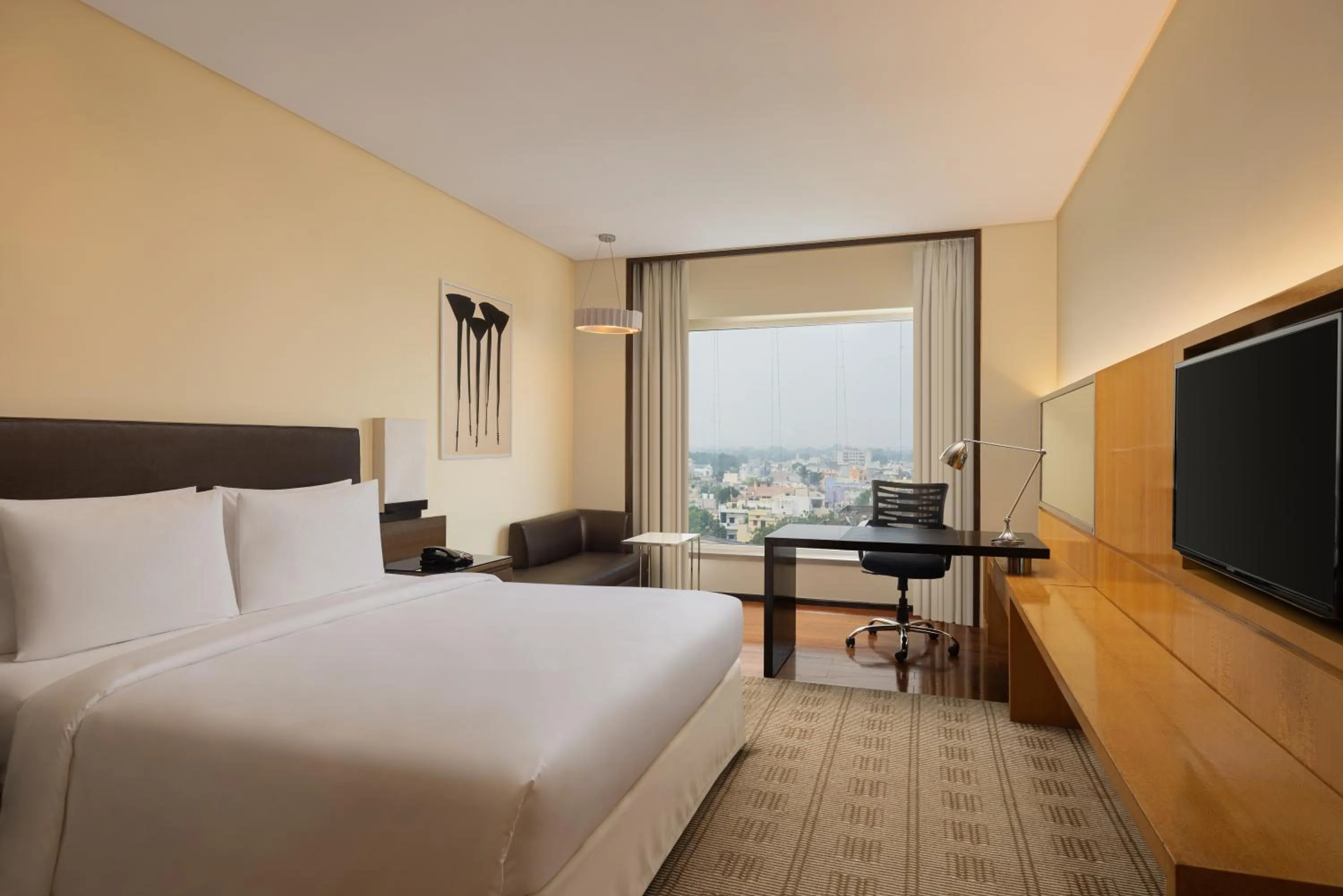 Photo of the whole room, Bed in Courtyard by Marriott Bilaspur