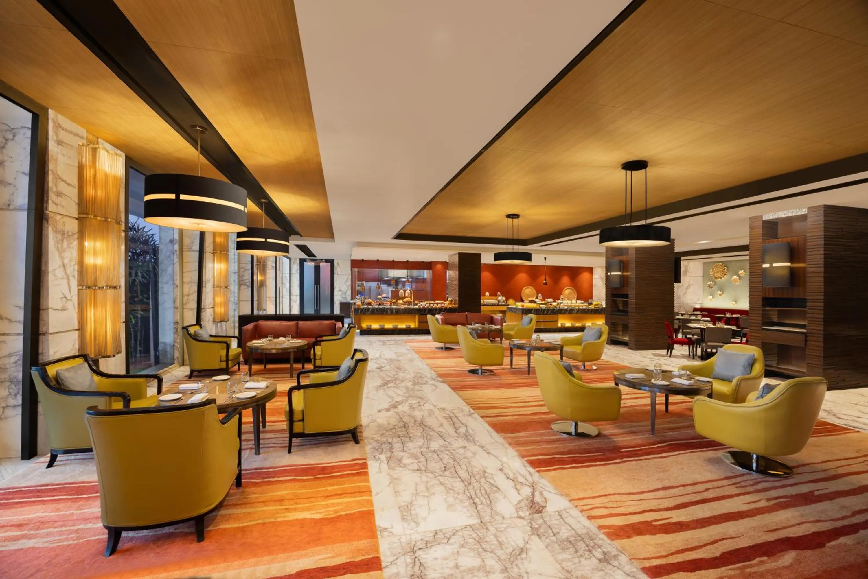 Restaurant/places to eat in Courtyard by Marriott Bilaspur