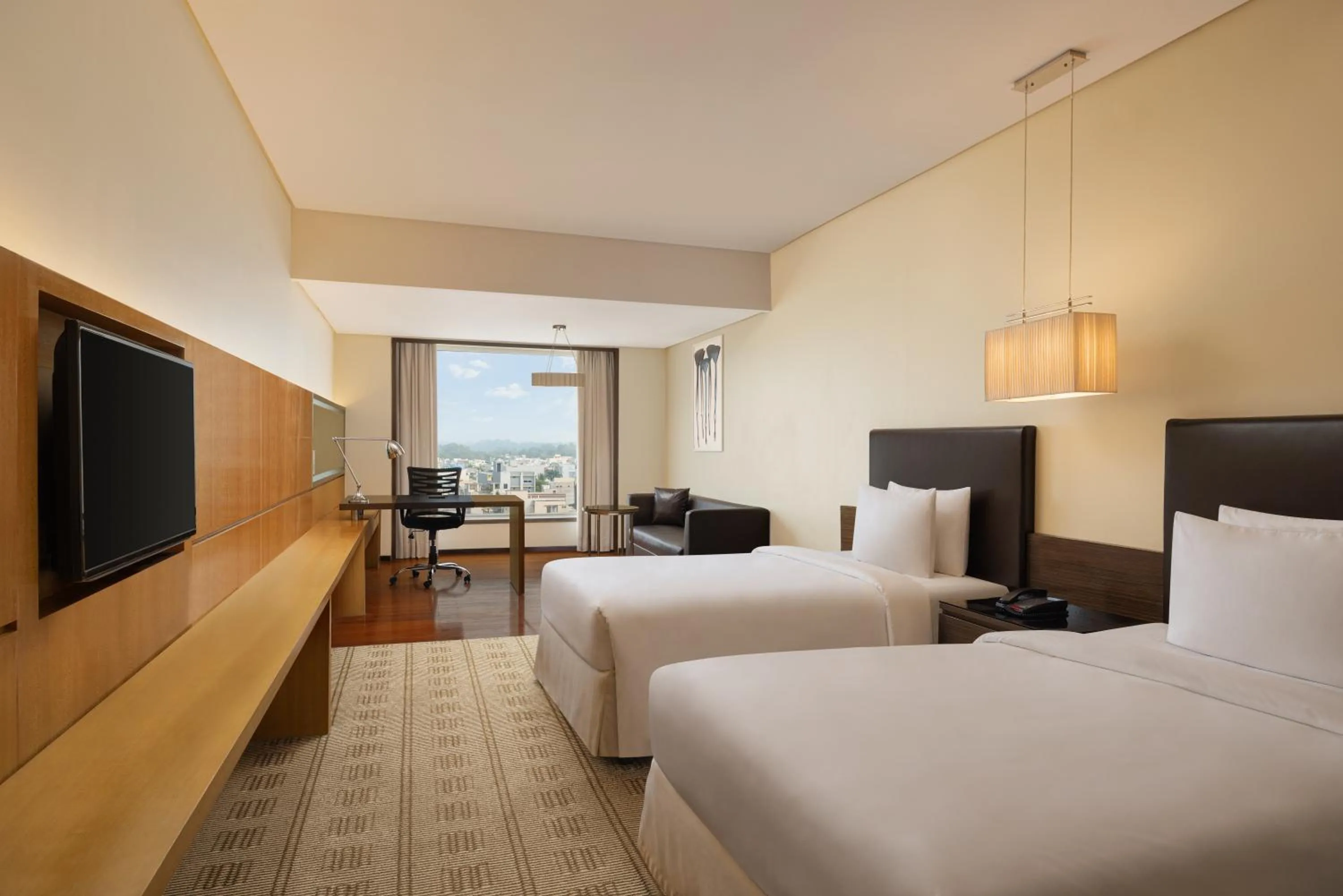 Photo of the whole room, Bed in Courtyard by Marriott Bilaspur