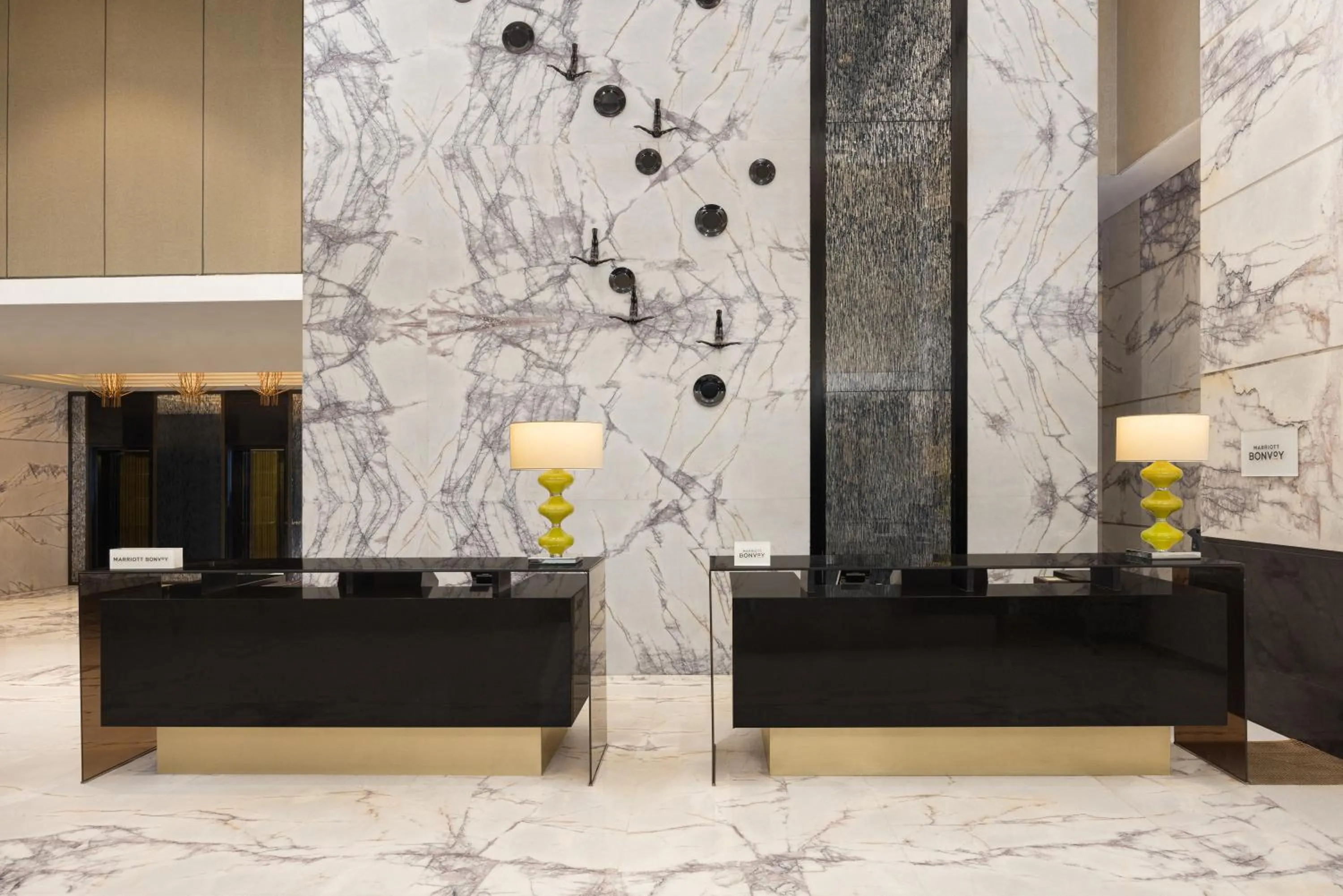 Lobby or reception in Courtyard by Marriott Bilaspur