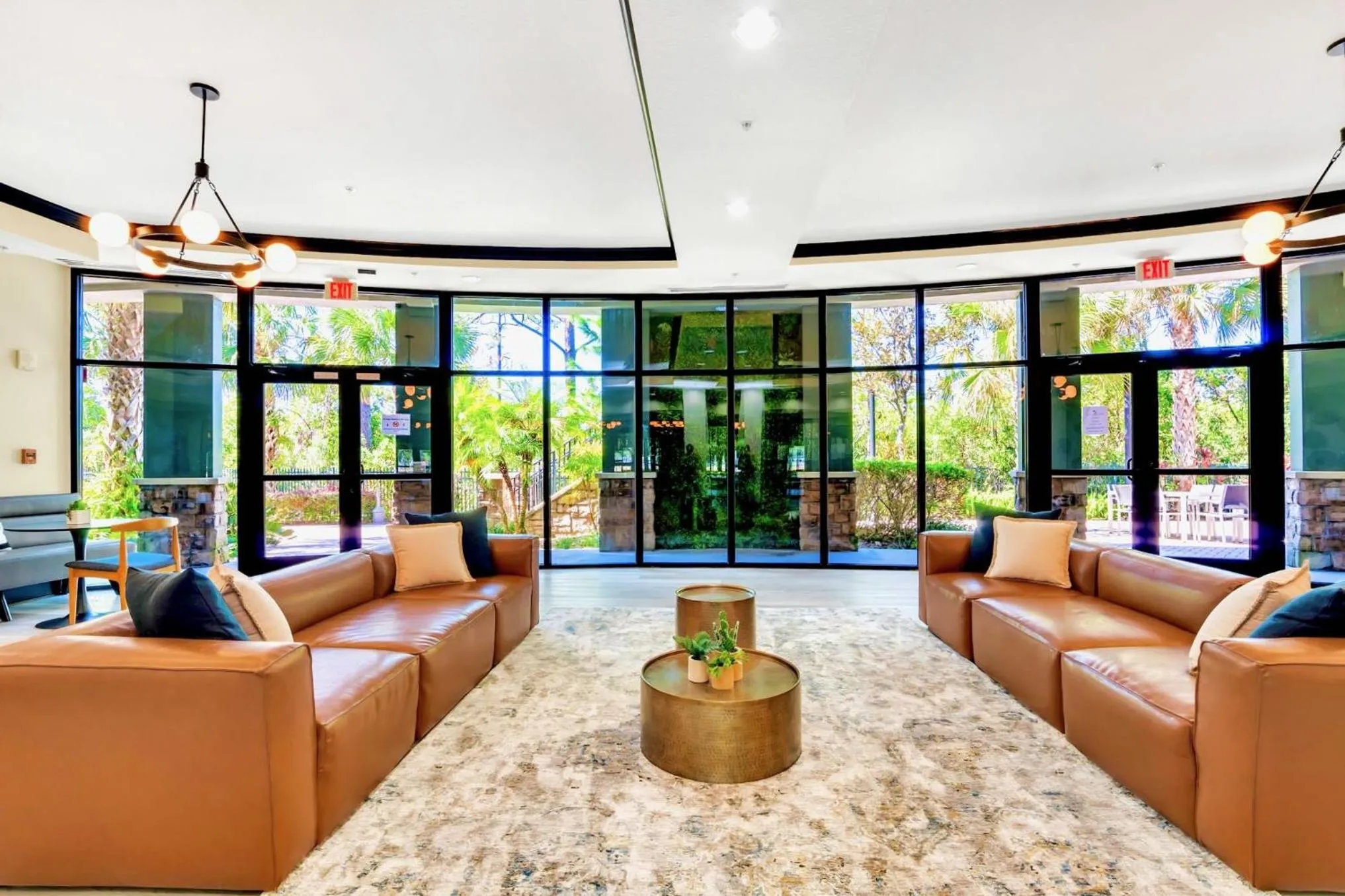 Seating area in 2BR Condo - Pool & Games - Near Disney