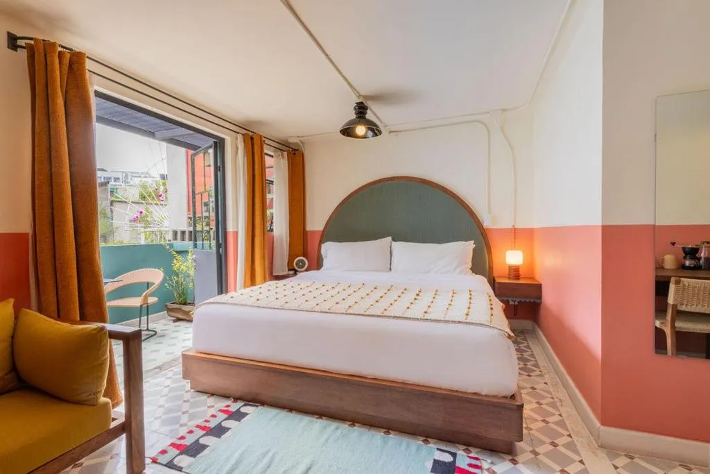 Bed in Hotel San Fernando