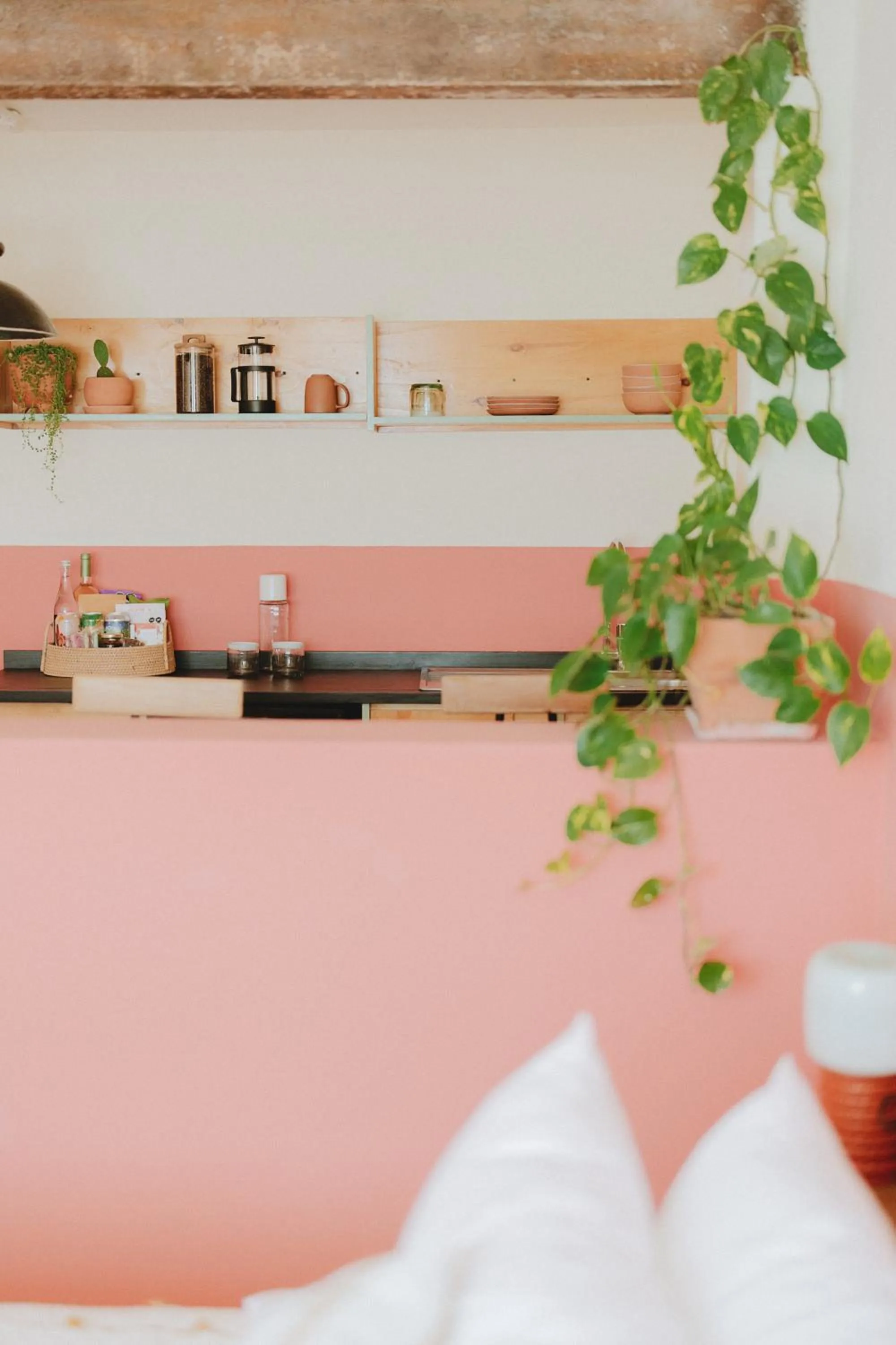 Decorative detail, Bed in Hotel San Fernando