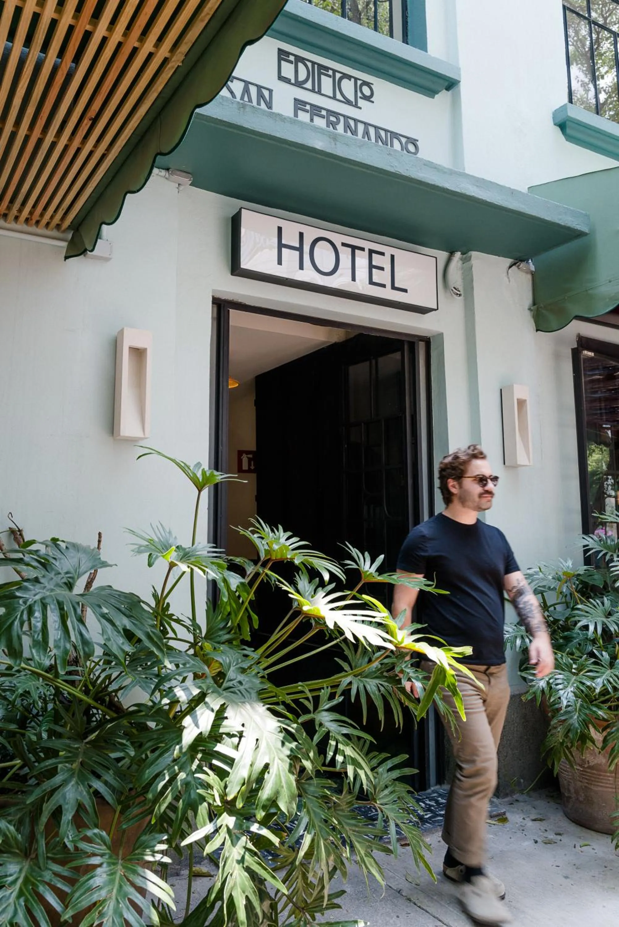 Facade/entrance in Hotel San Fernando