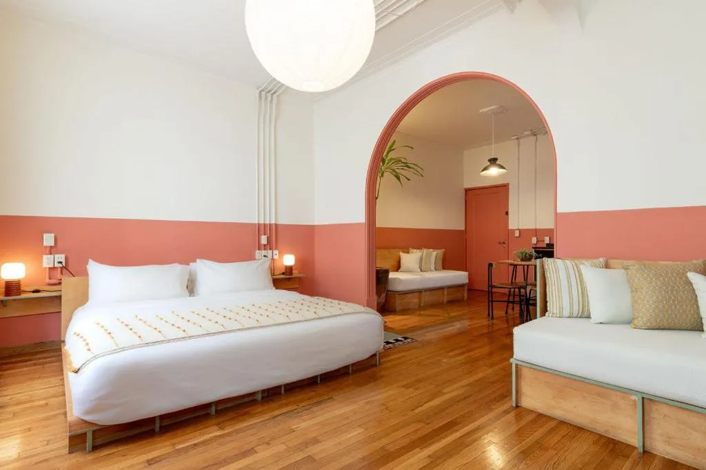 Bed in Hotel San Fernando