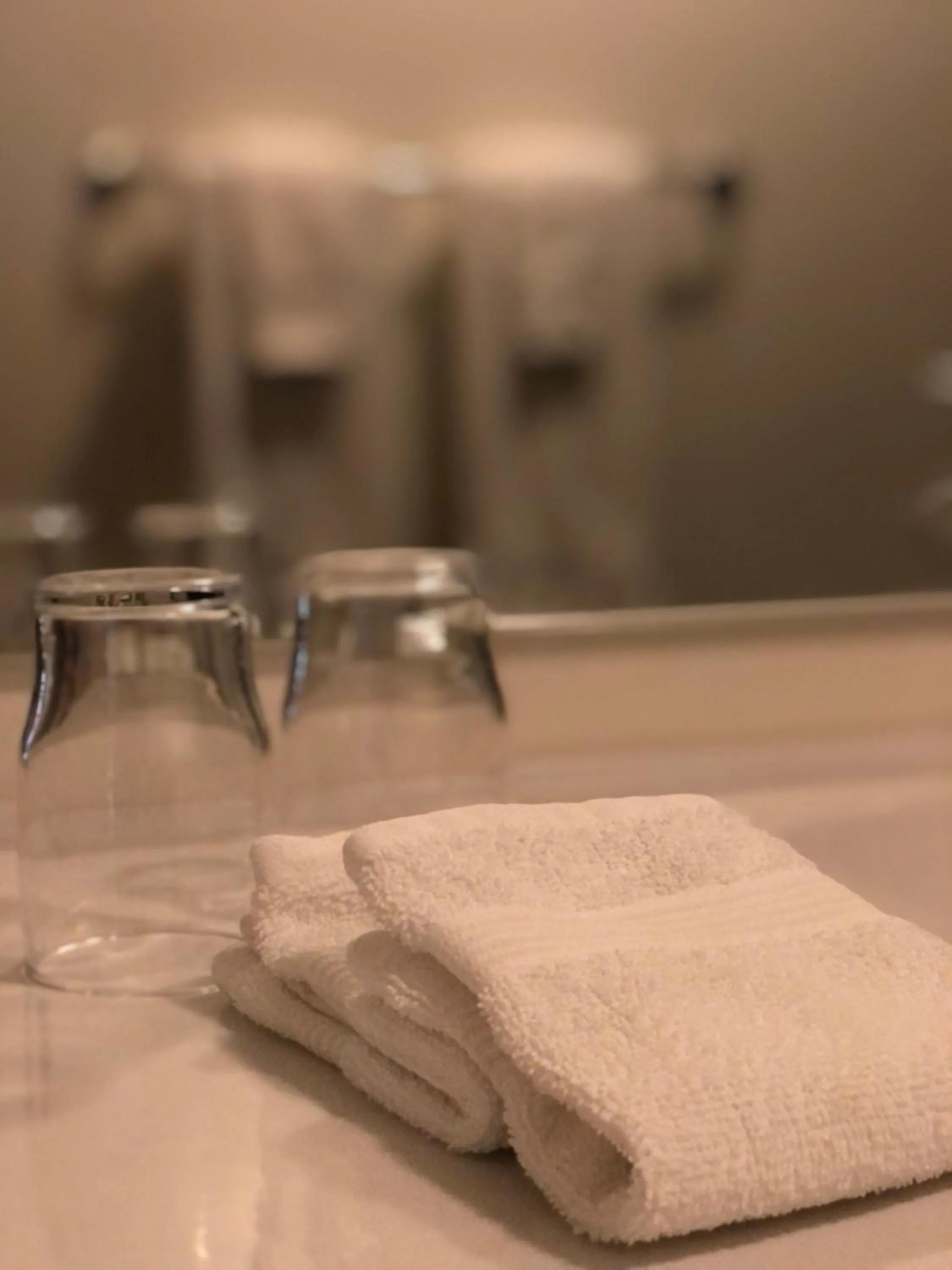 Bathroom in Volcano Hotel