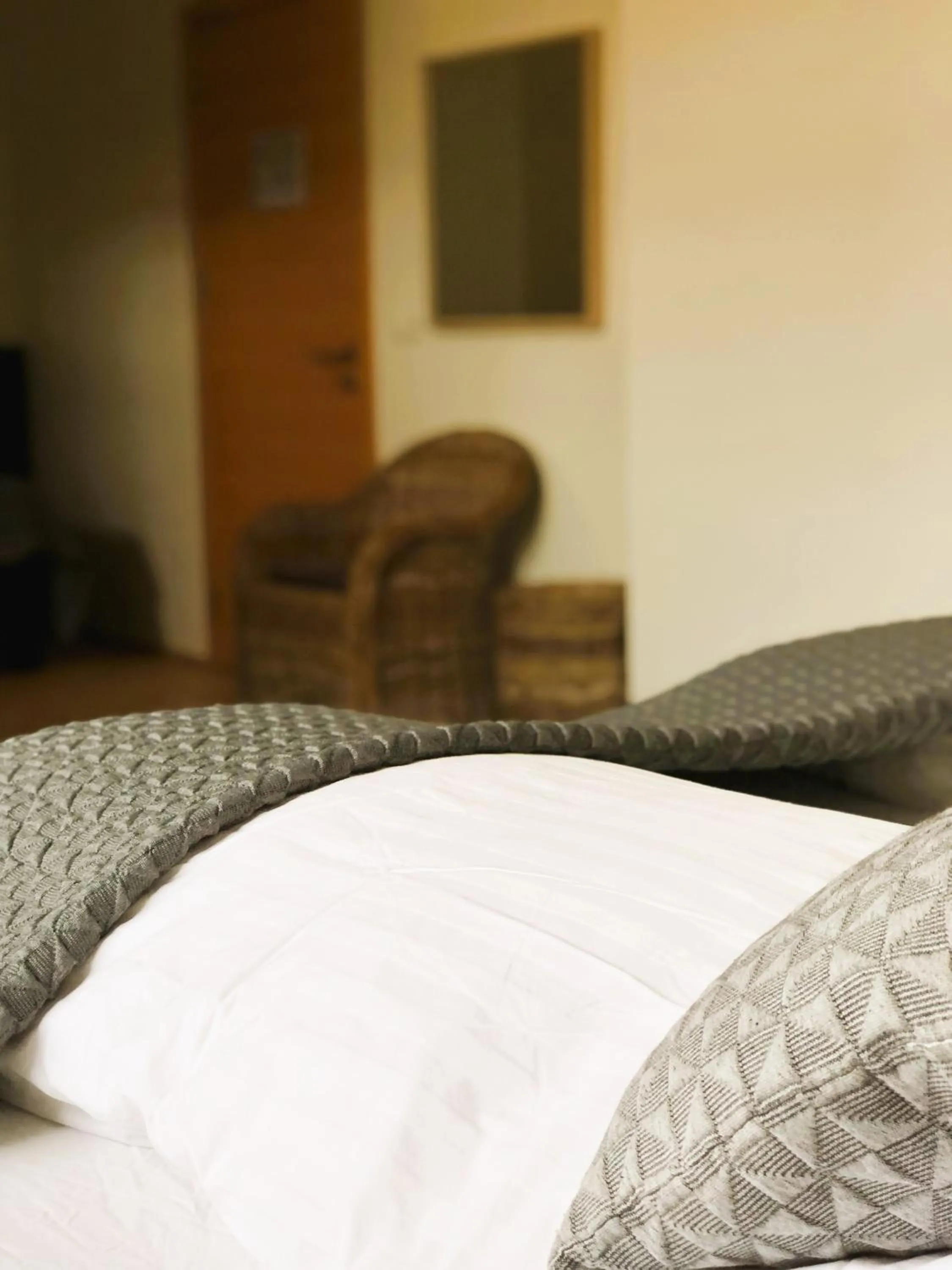 Bedroom, Bed in Volcano Hotel