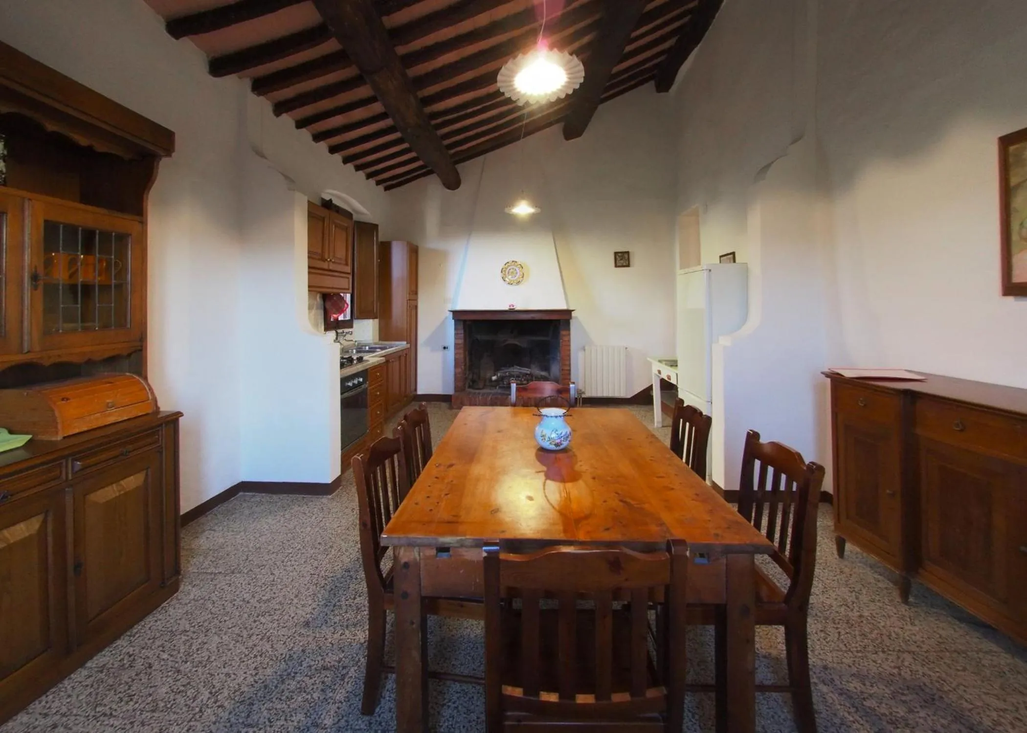 Dining area in Castello di Montalto