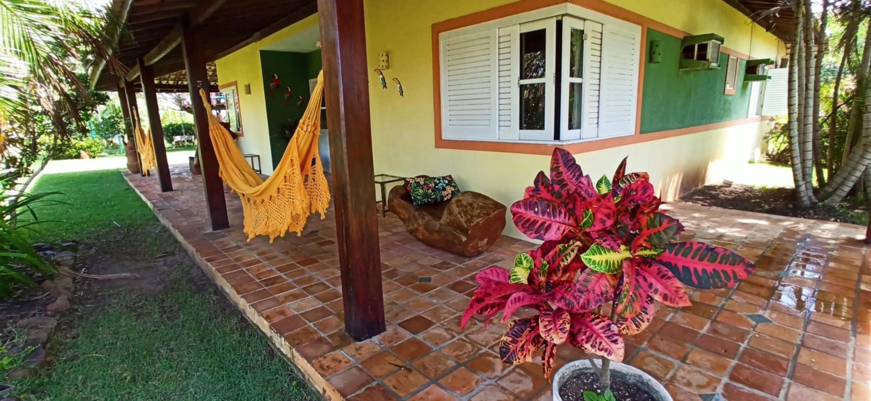 Patio in Grimms Pousada de Contos