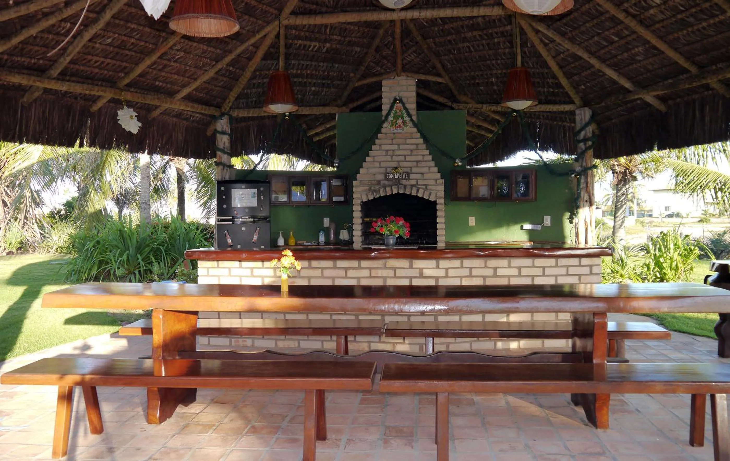 BBQ facilities in Grimms Pousada de Contos