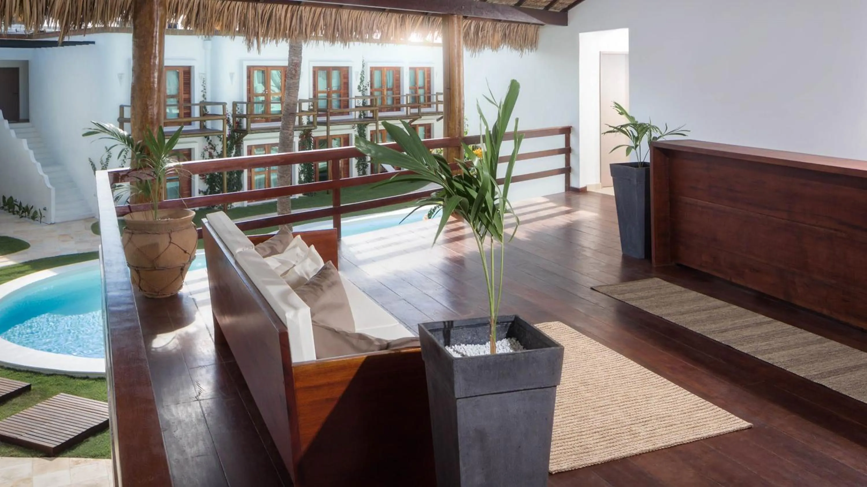 Balcony/Terrace in Blue Residence Hotel