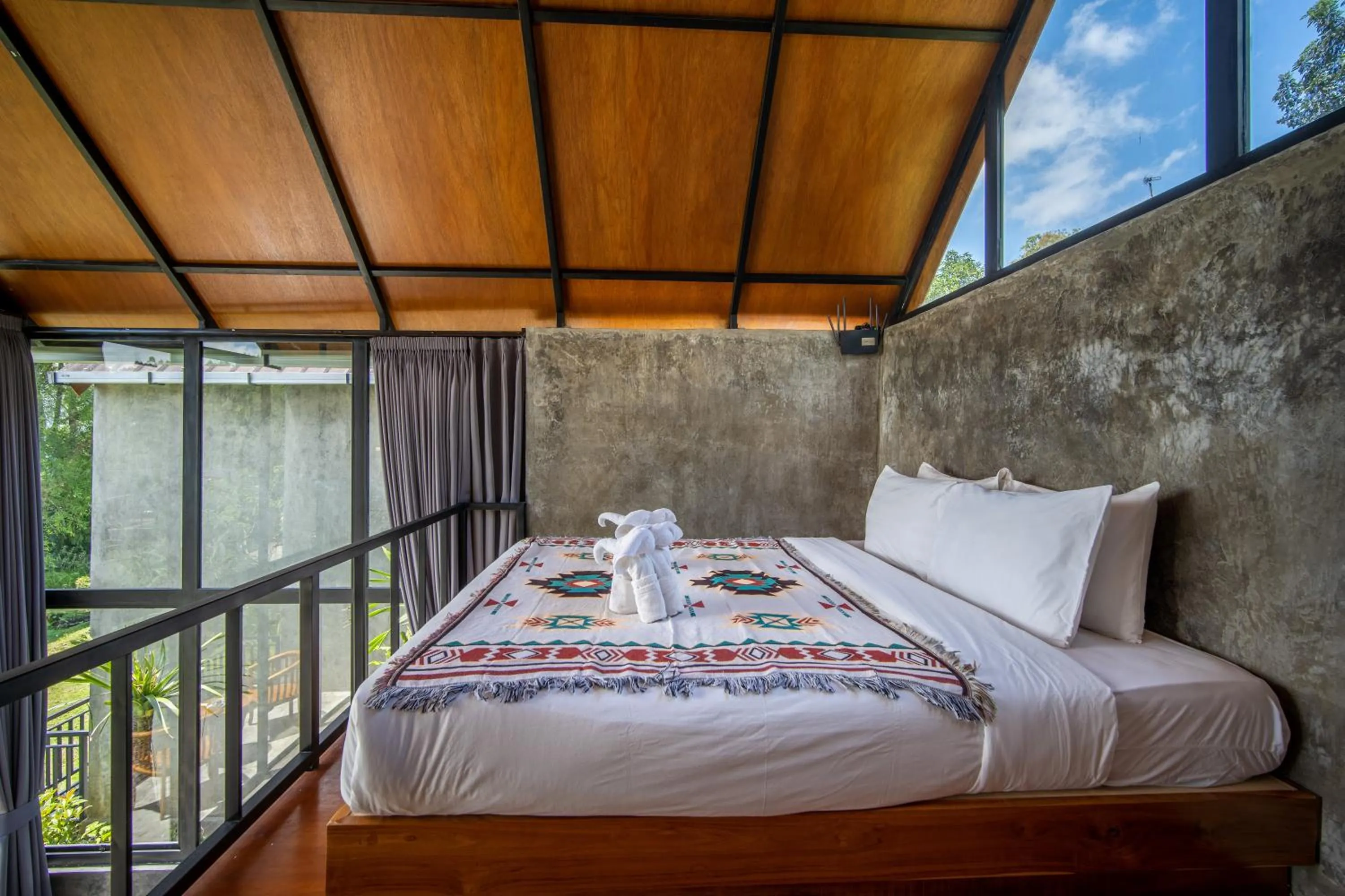 Bedroom, Bed in Mountain Peak Kintamani