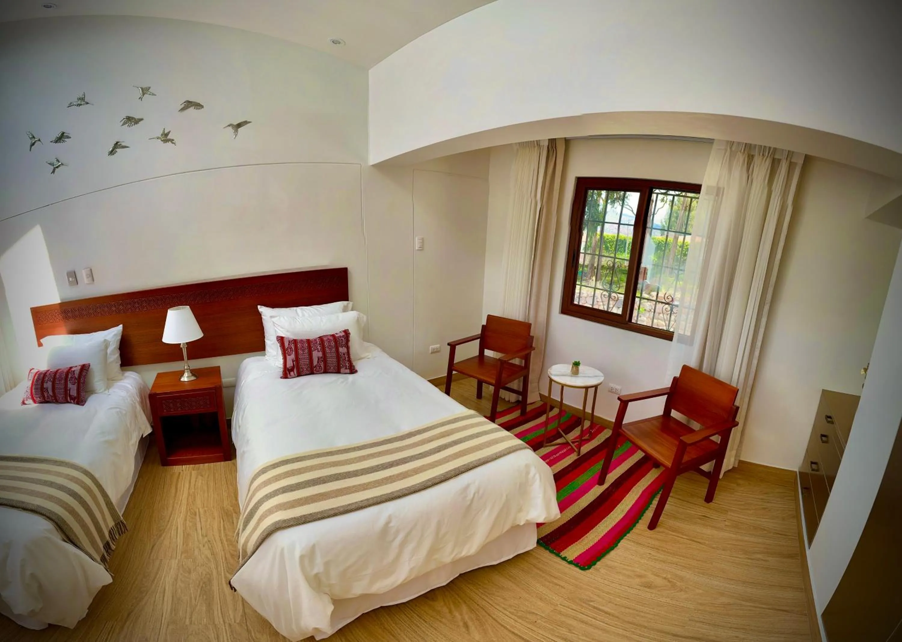 Bed in Inkantari Boutique Hotel