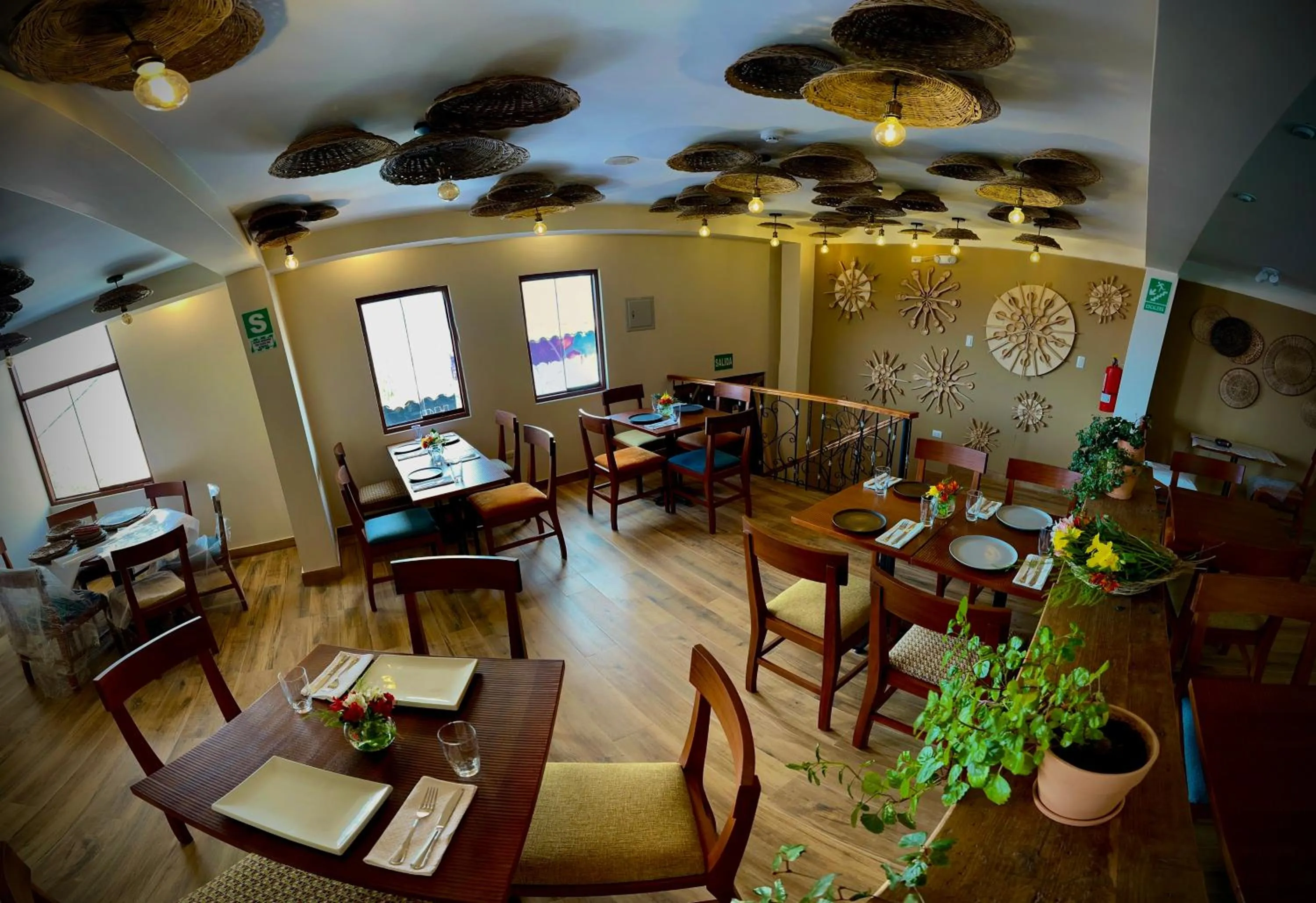 Restaurant/places to eat in Inkantari Boutique Hotel