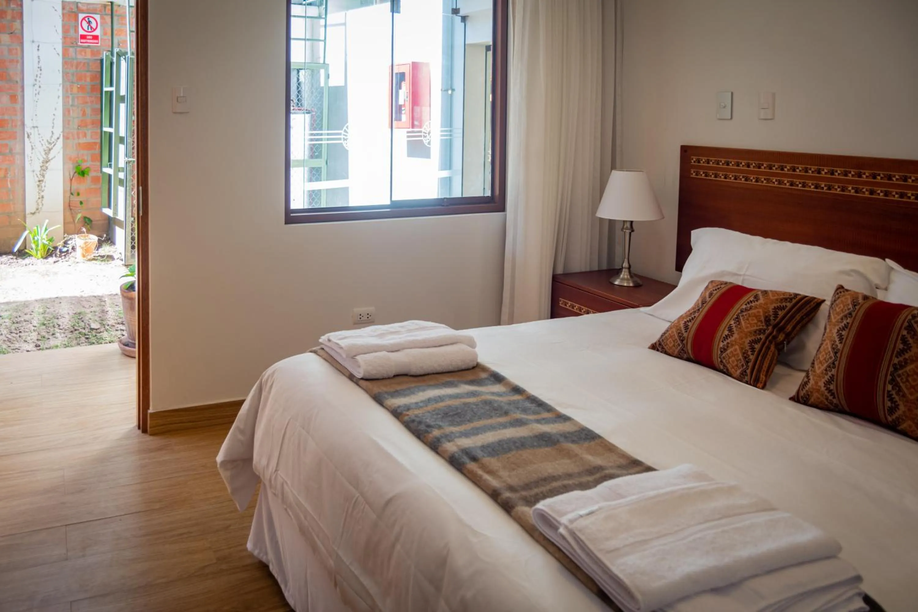 Bed in Inkantari Boutique Hotel