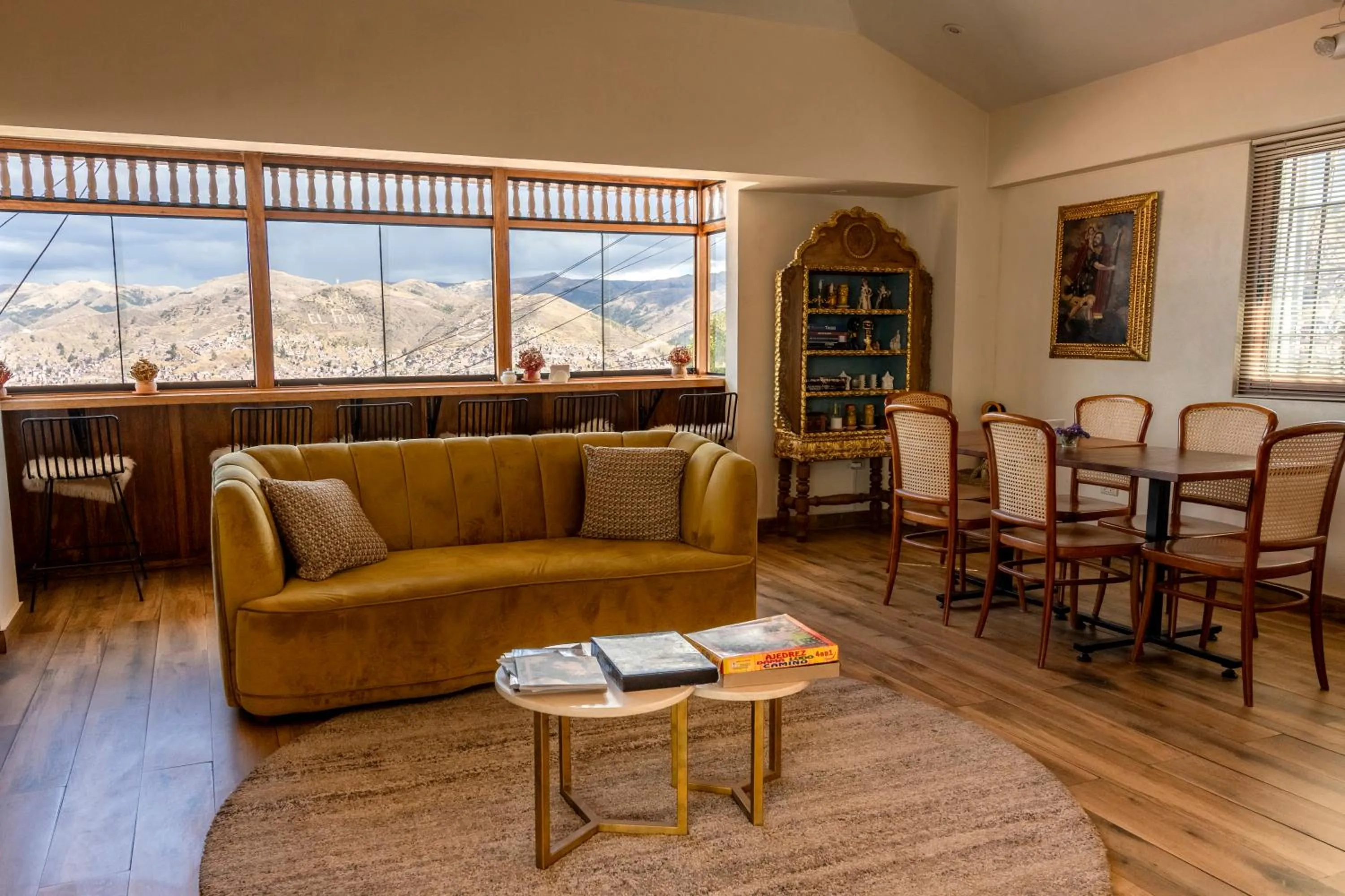 Living room in Inkantari Boutique Hotel