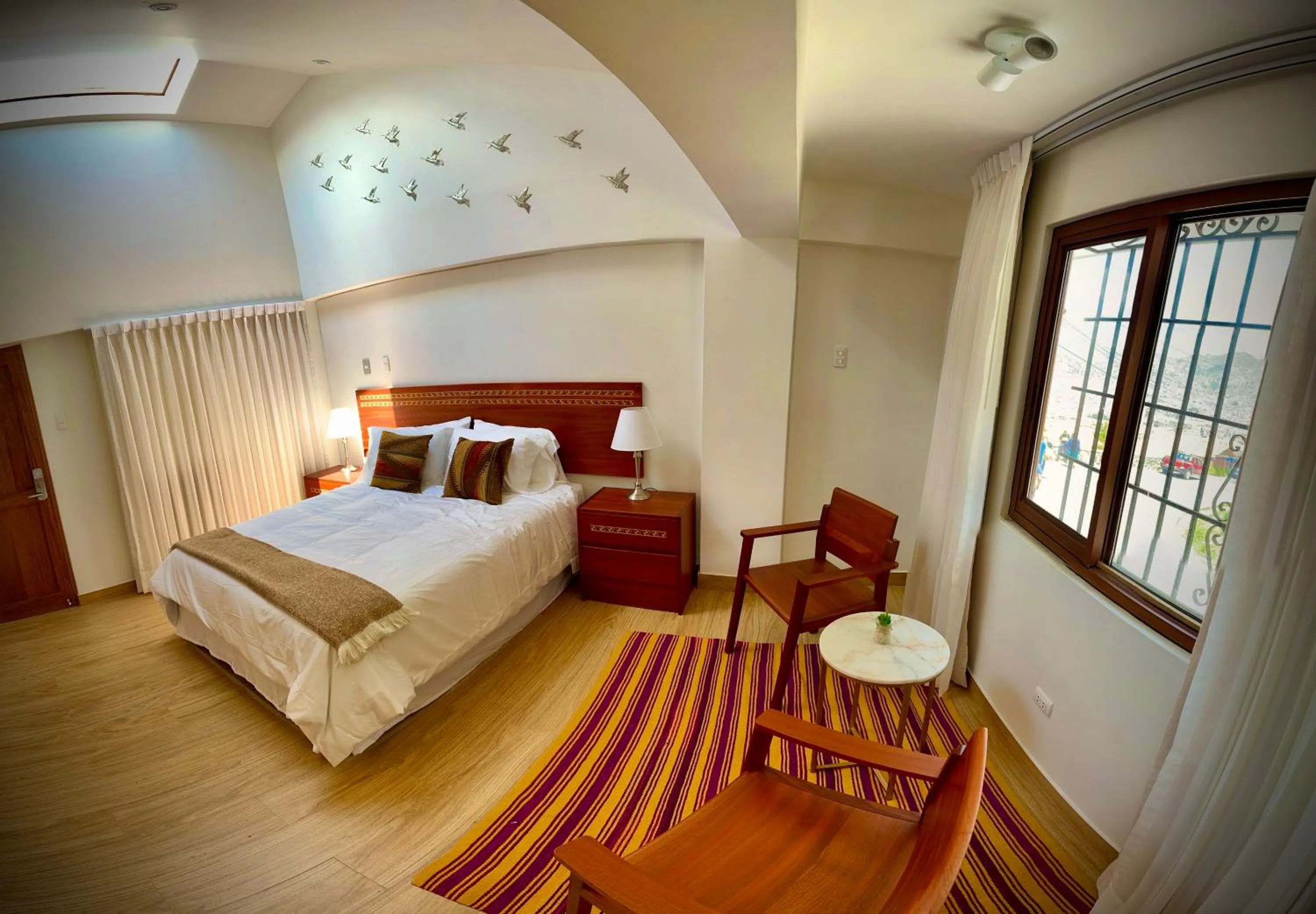 Bed in Inkantari Boutique Hotel