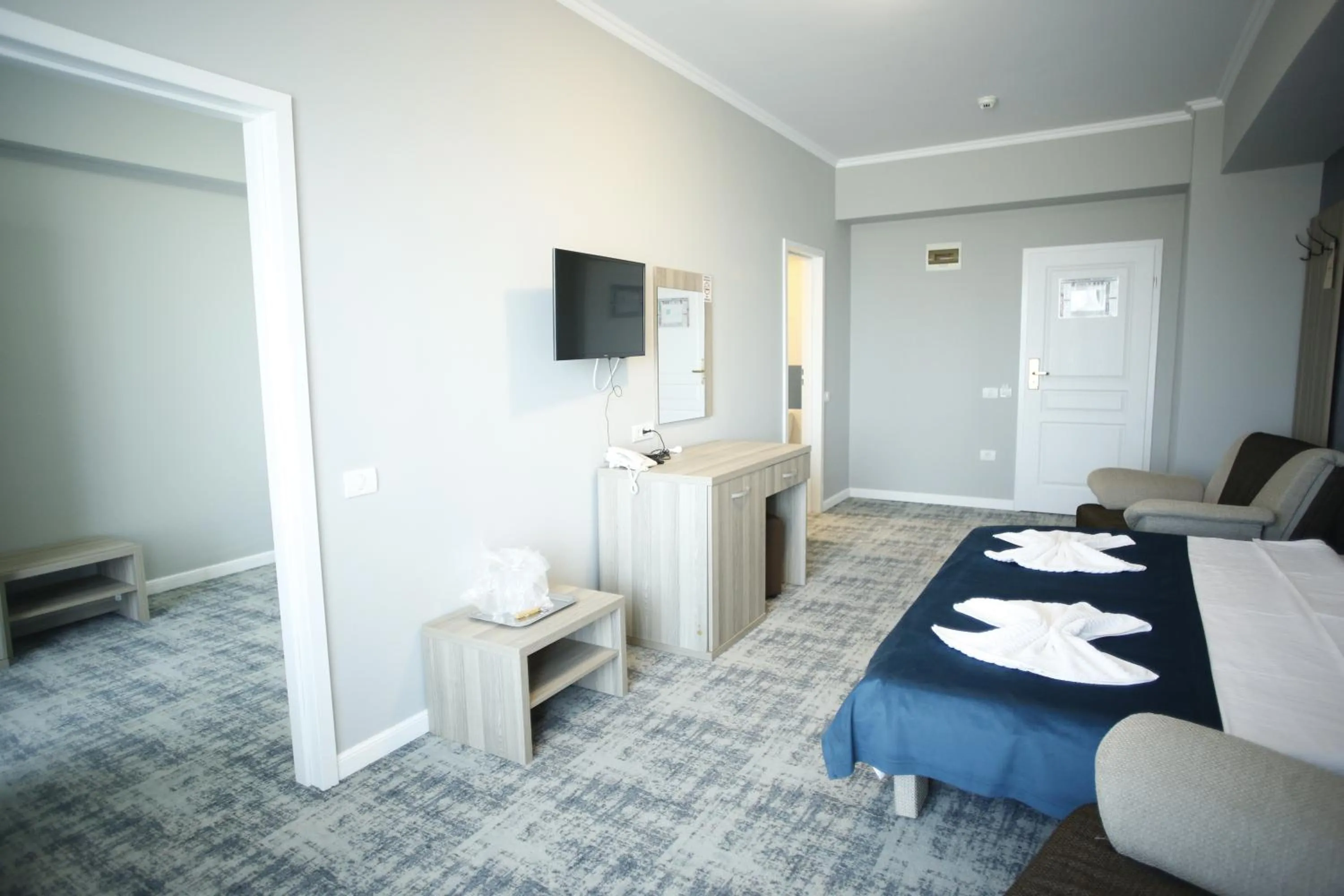 Photo of the whole room, Bed in Hotel Agapi Mamaia