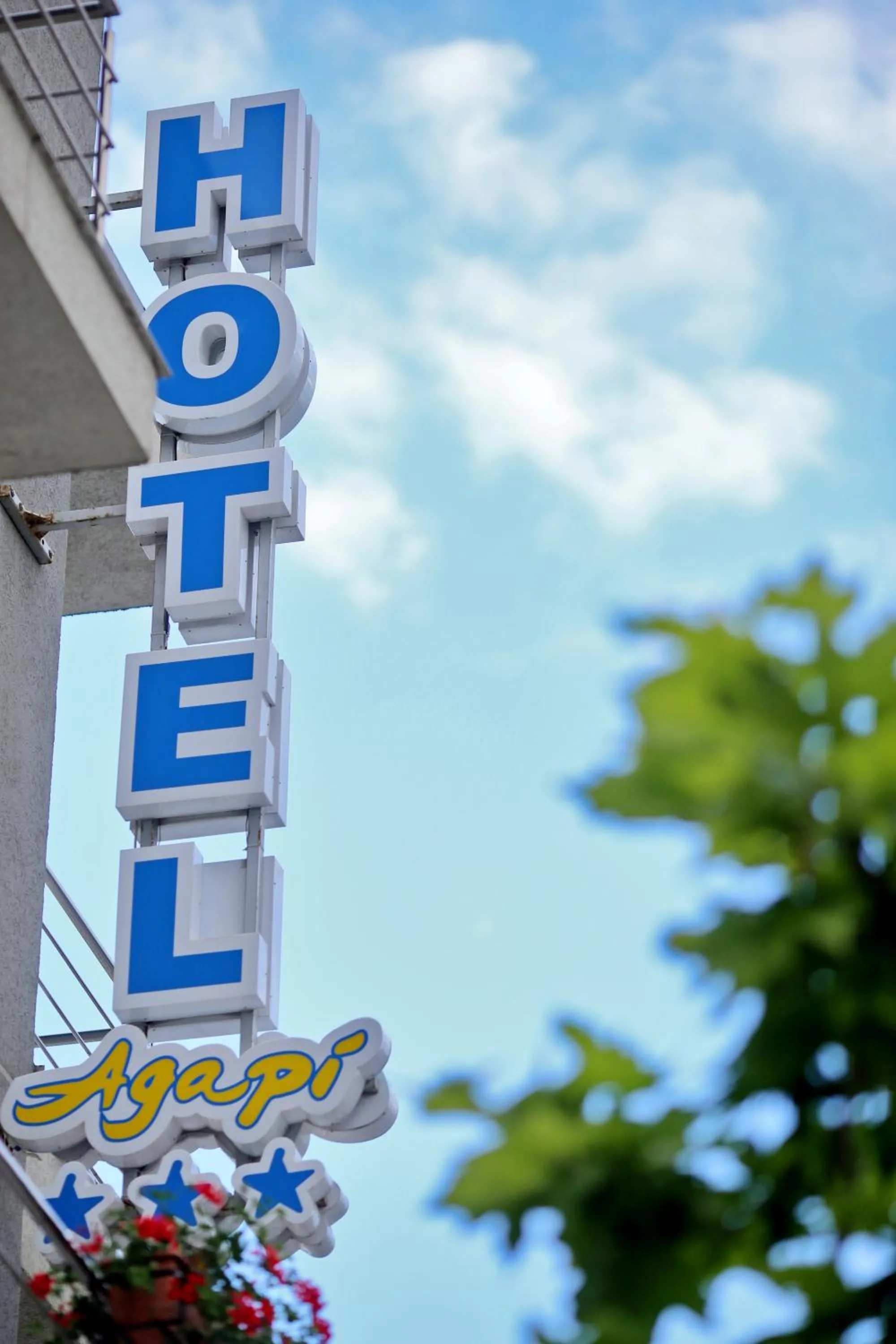 Property logo or sign in Hotel Agapi Mamaia