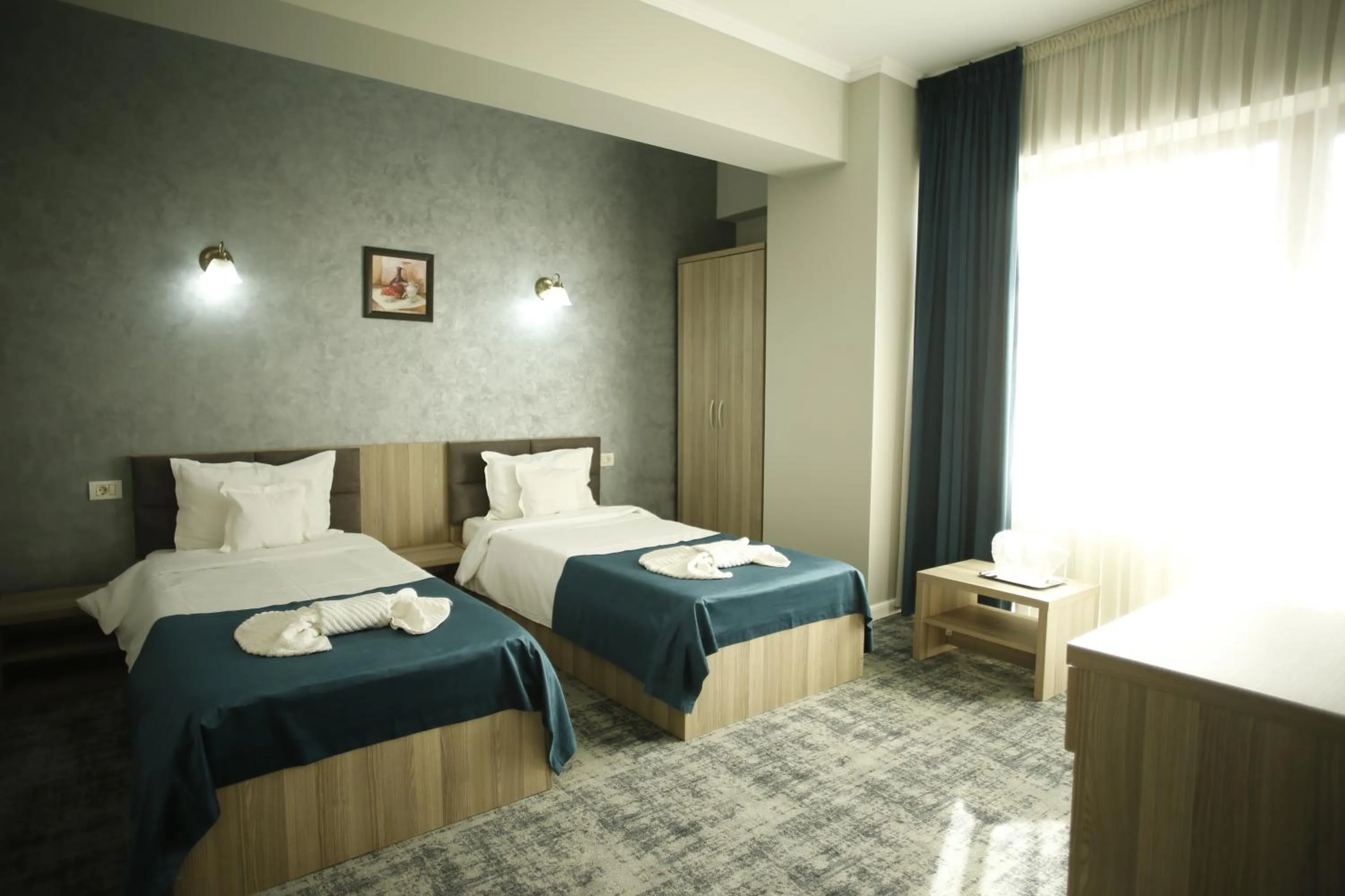 Photo of the whole room, Bed in Hotel Agapi Mamaia