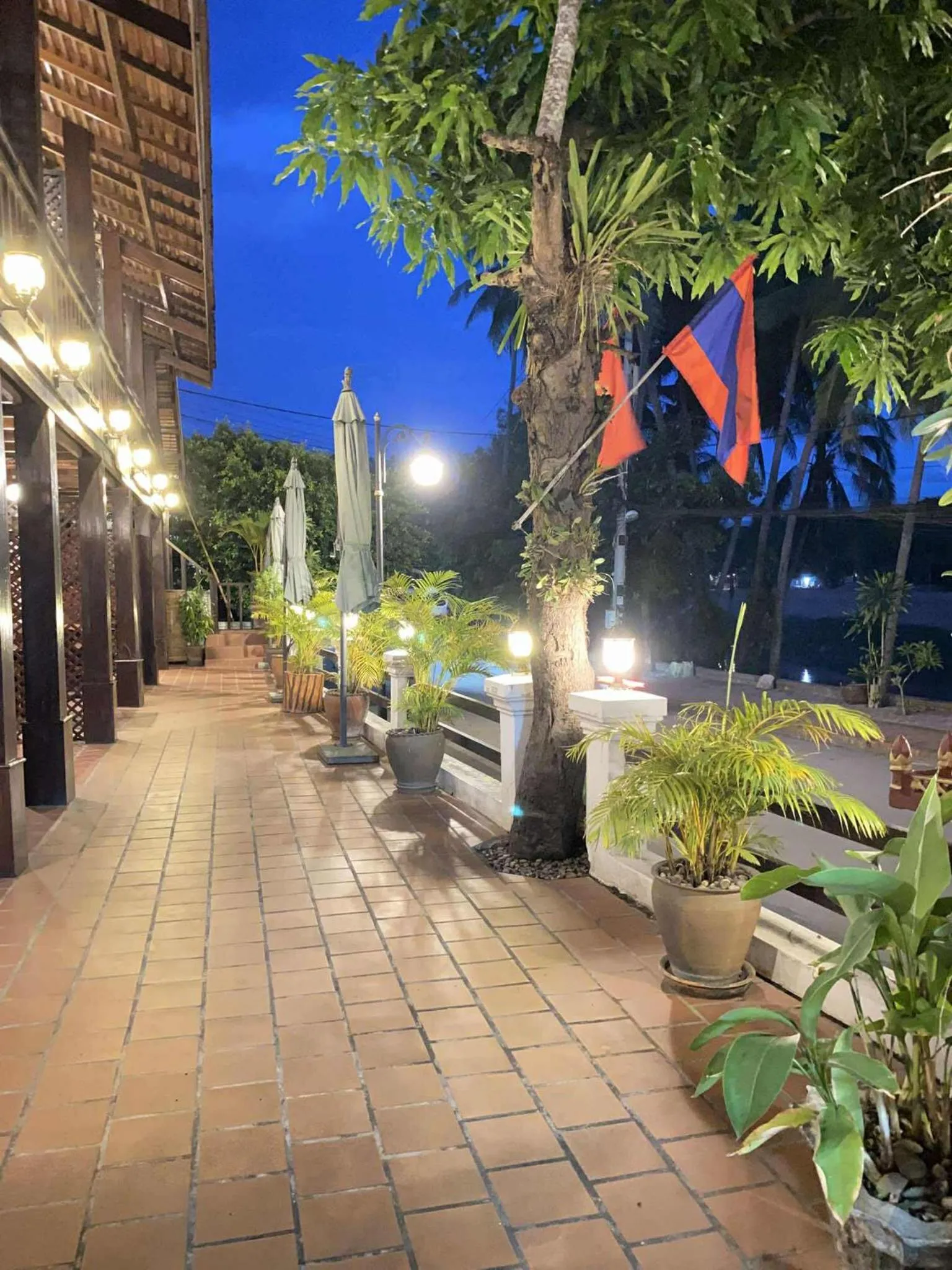 Balcony/Terrace in Golden Lotus Namkhan View