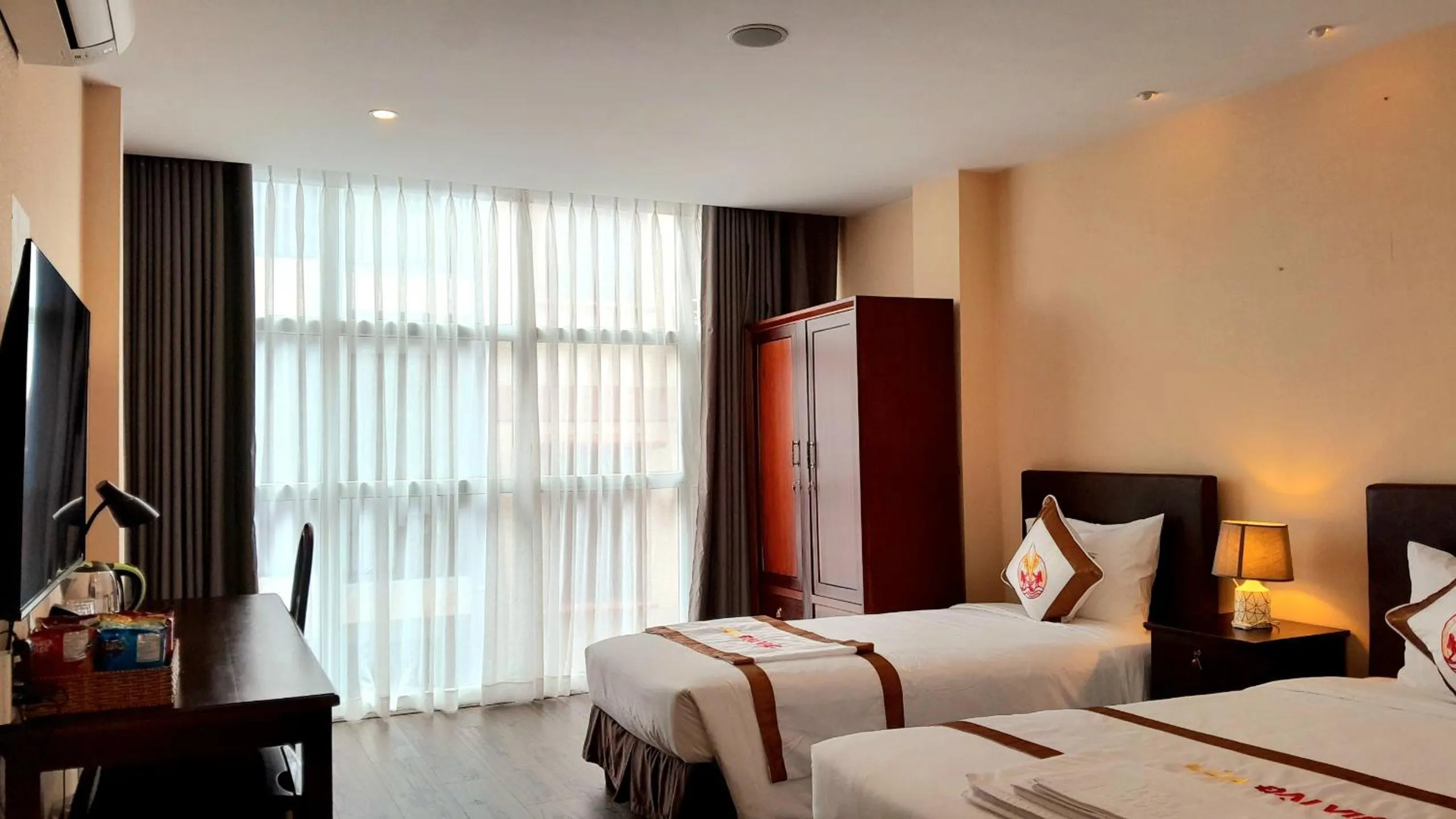 TV and multimedia, Bed in THE RICE HOTEL