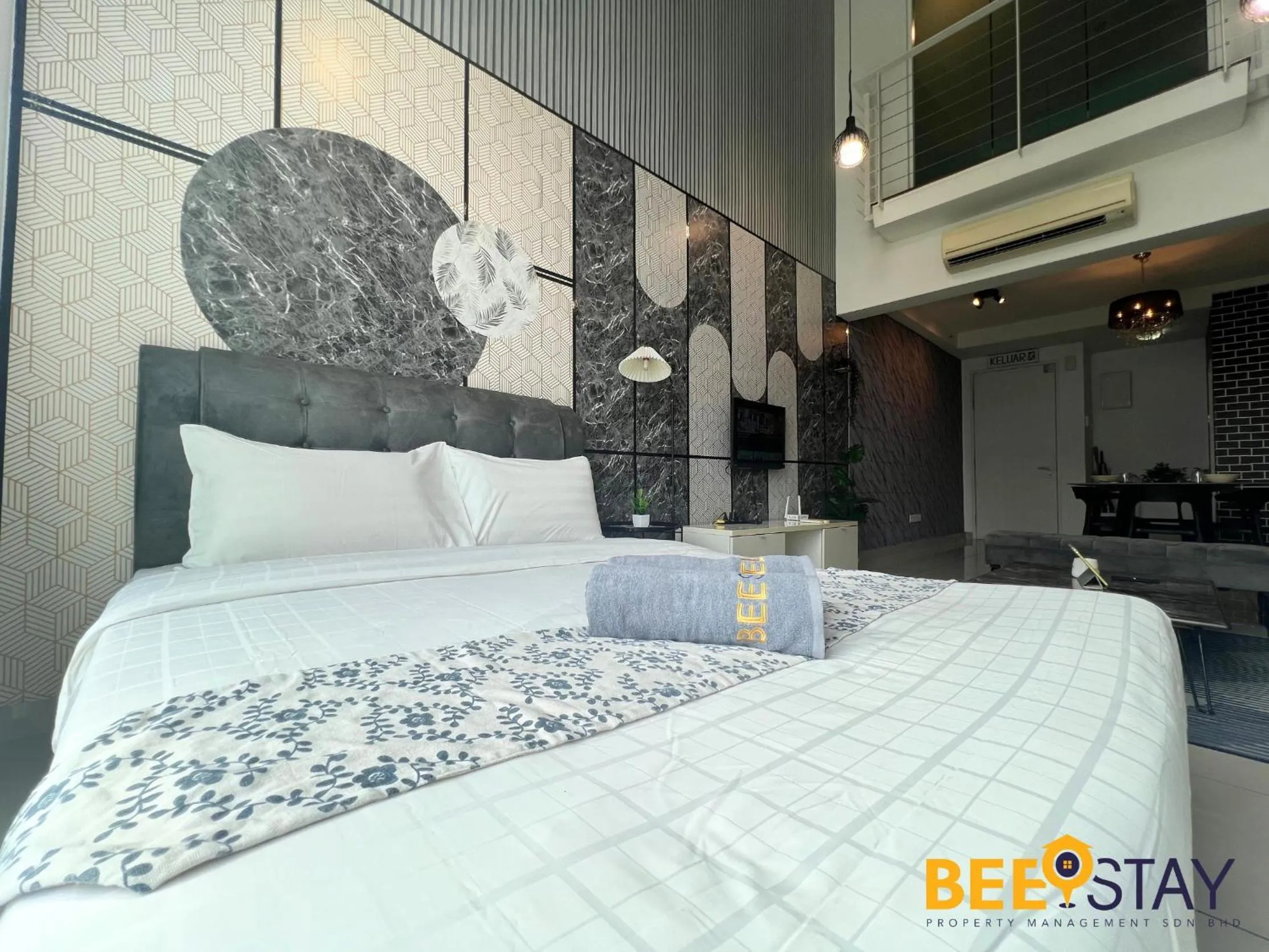 Bed in The Scott Garden Kuala Lumpur by BeeStay Management