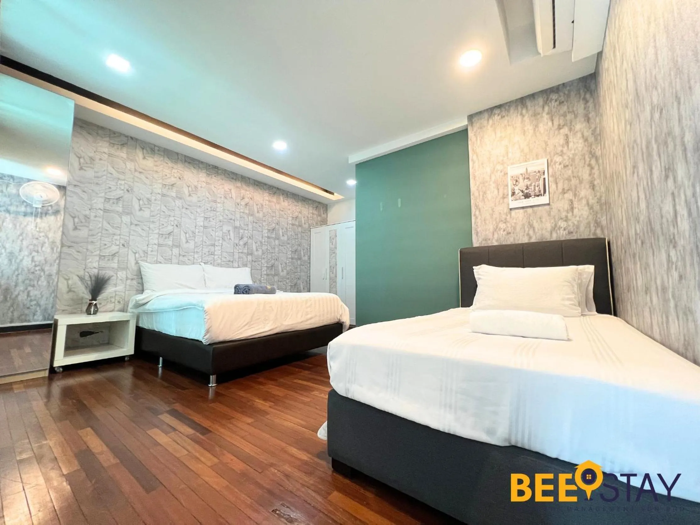 Bedroom, Bed in The Scott Garden Kuala Lumpur by BeeStay Management