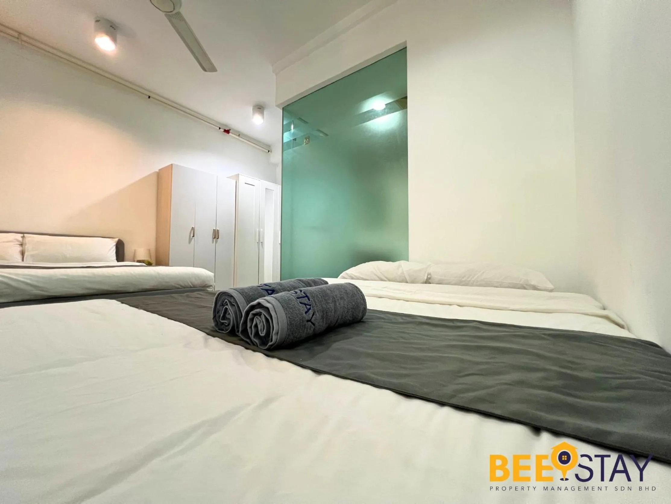 Bedroom, Bed in The Scott Garden Kuala Lumpur by BeeStay Management