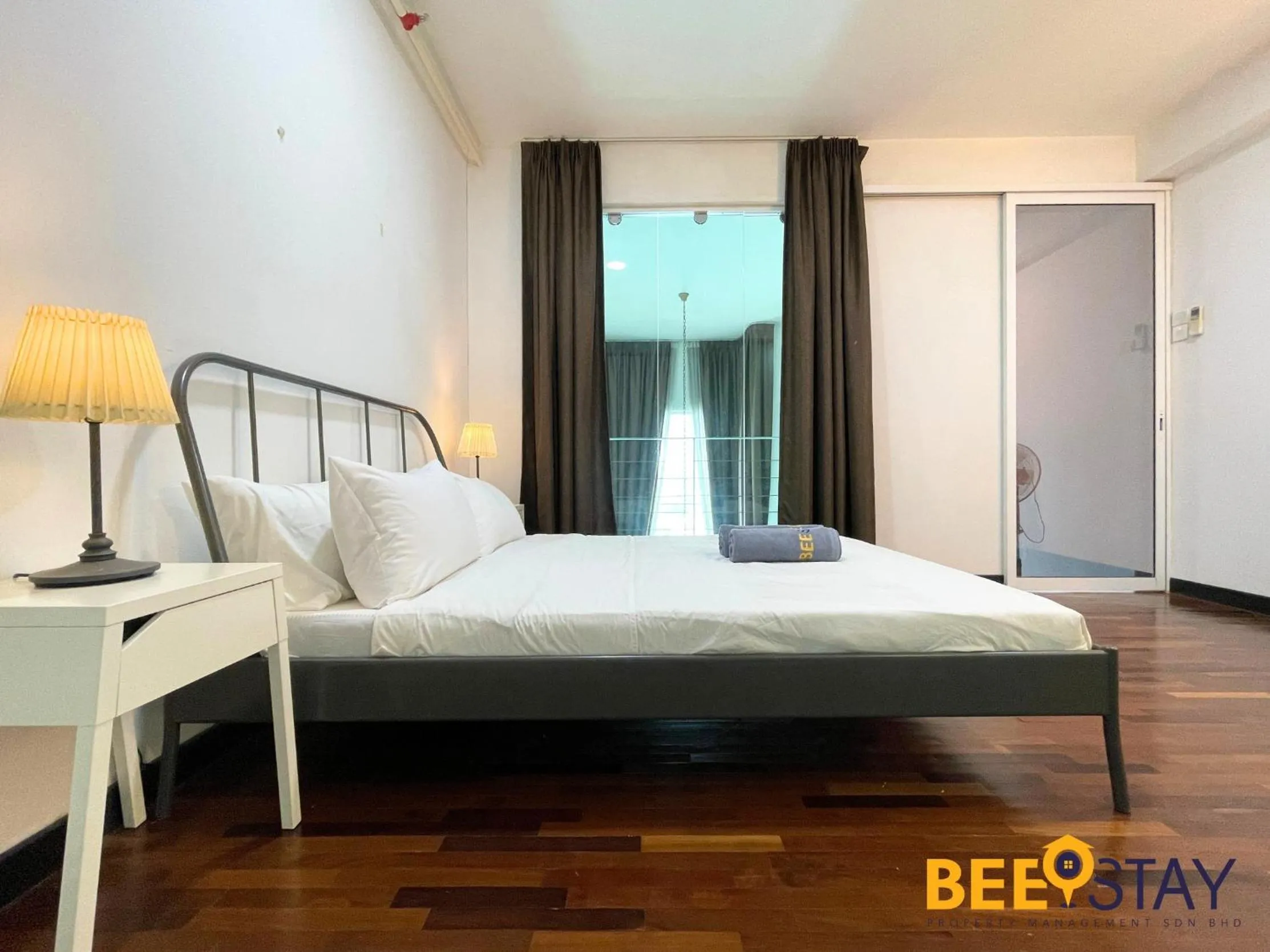 Bedroom, Bed in The Scott Garden Kuala Lumpur by BeeStay Management