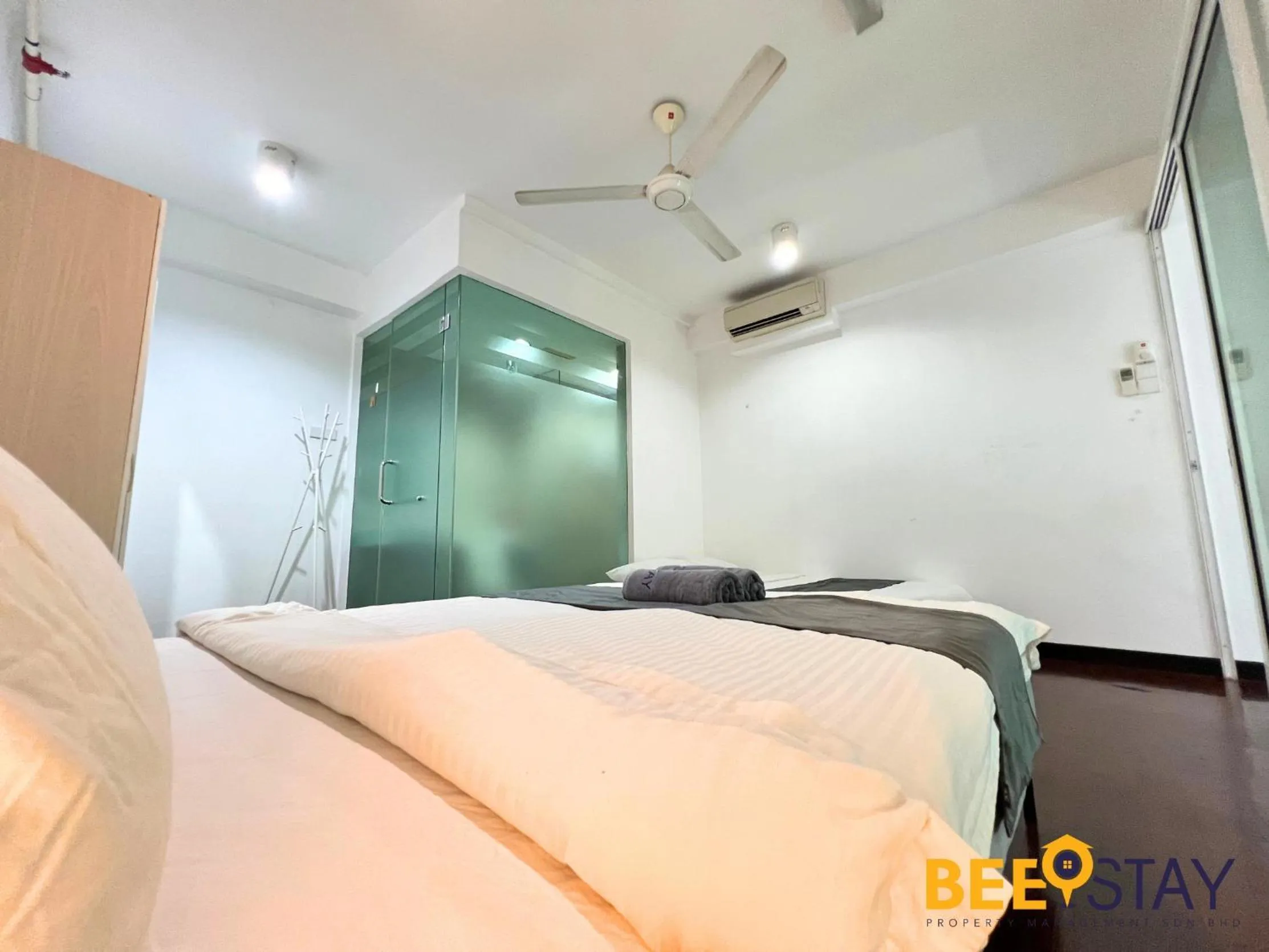 Bedroom, Bed in The Scott Garden Kuala Lumpur by BeeStay Management