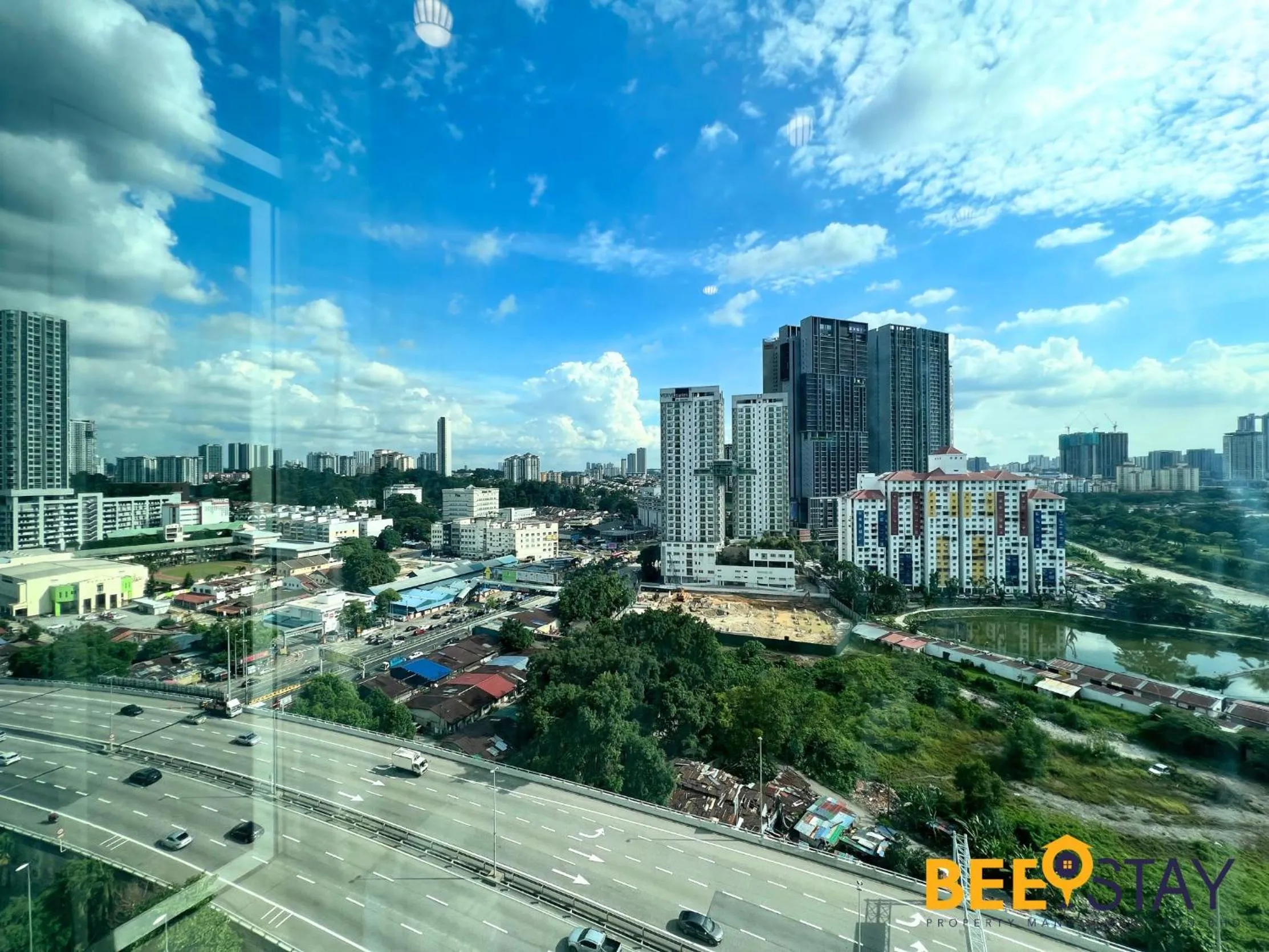 City view in The Scott Garden Kuala Lumpur by BeeStay Management