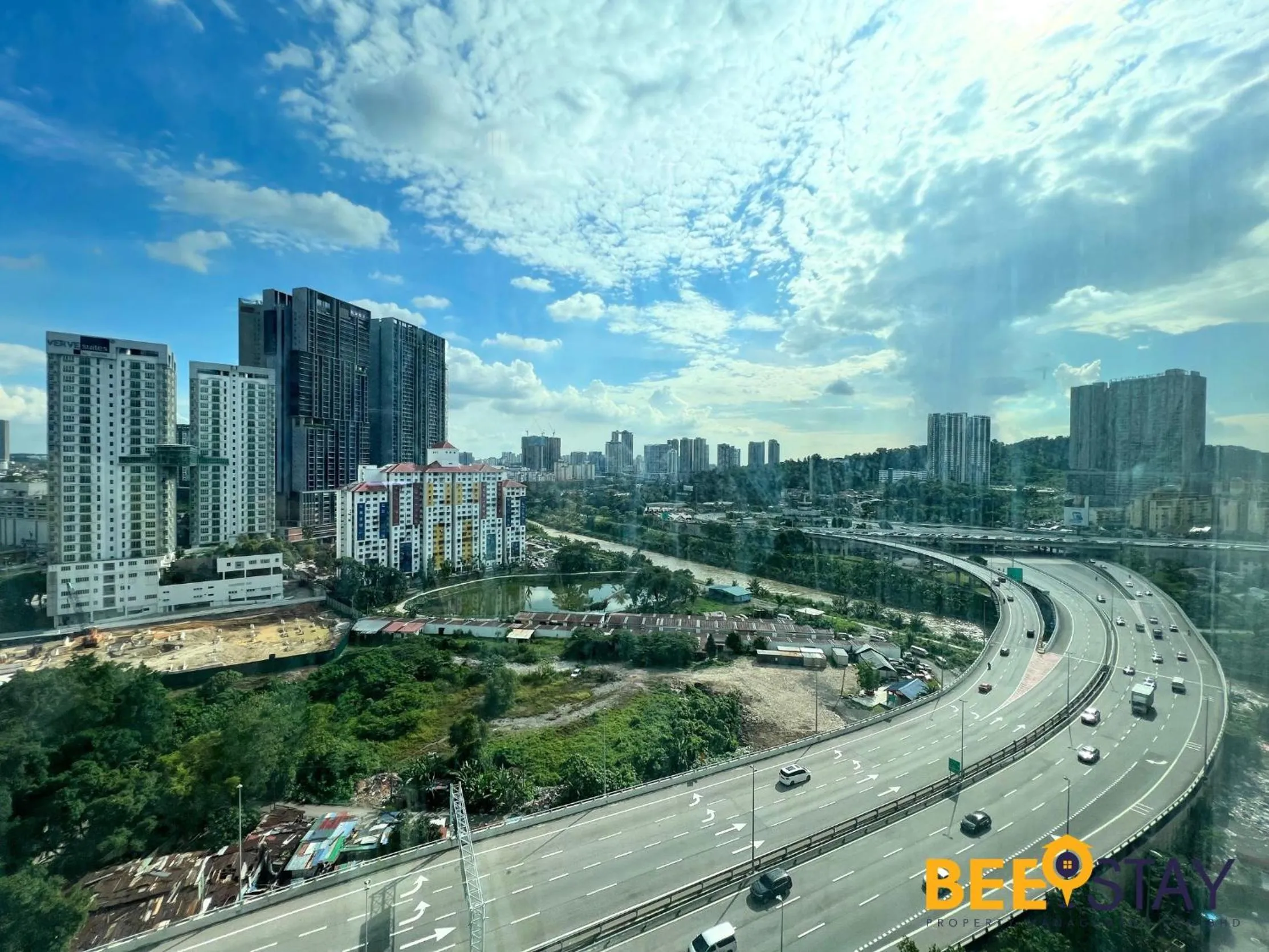 City view in The Scott Garden Kuala Lumpur by BeeStay Management
