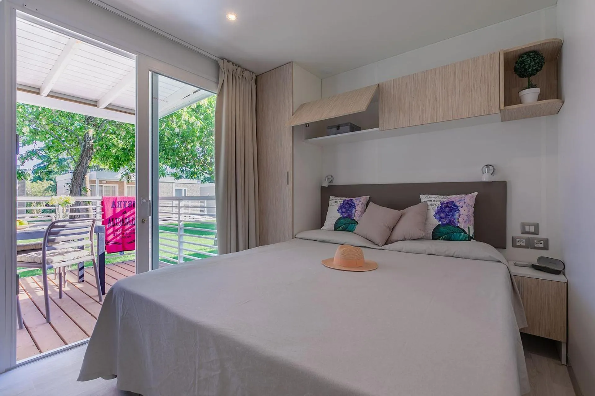 Bedroom, Bed in Holiday Centre Bi village