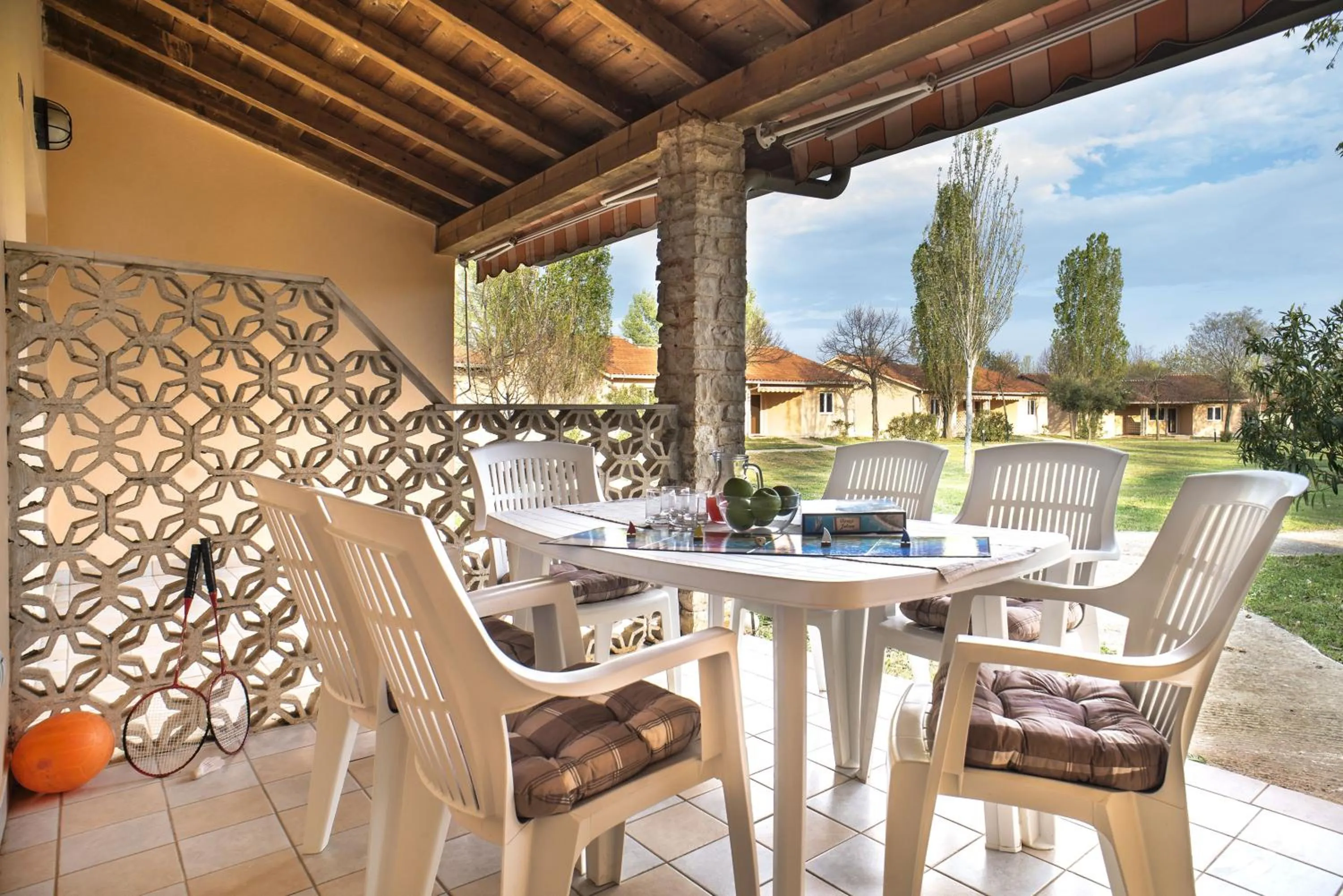 Balcony/Terrace in Holiday Centre Bi village