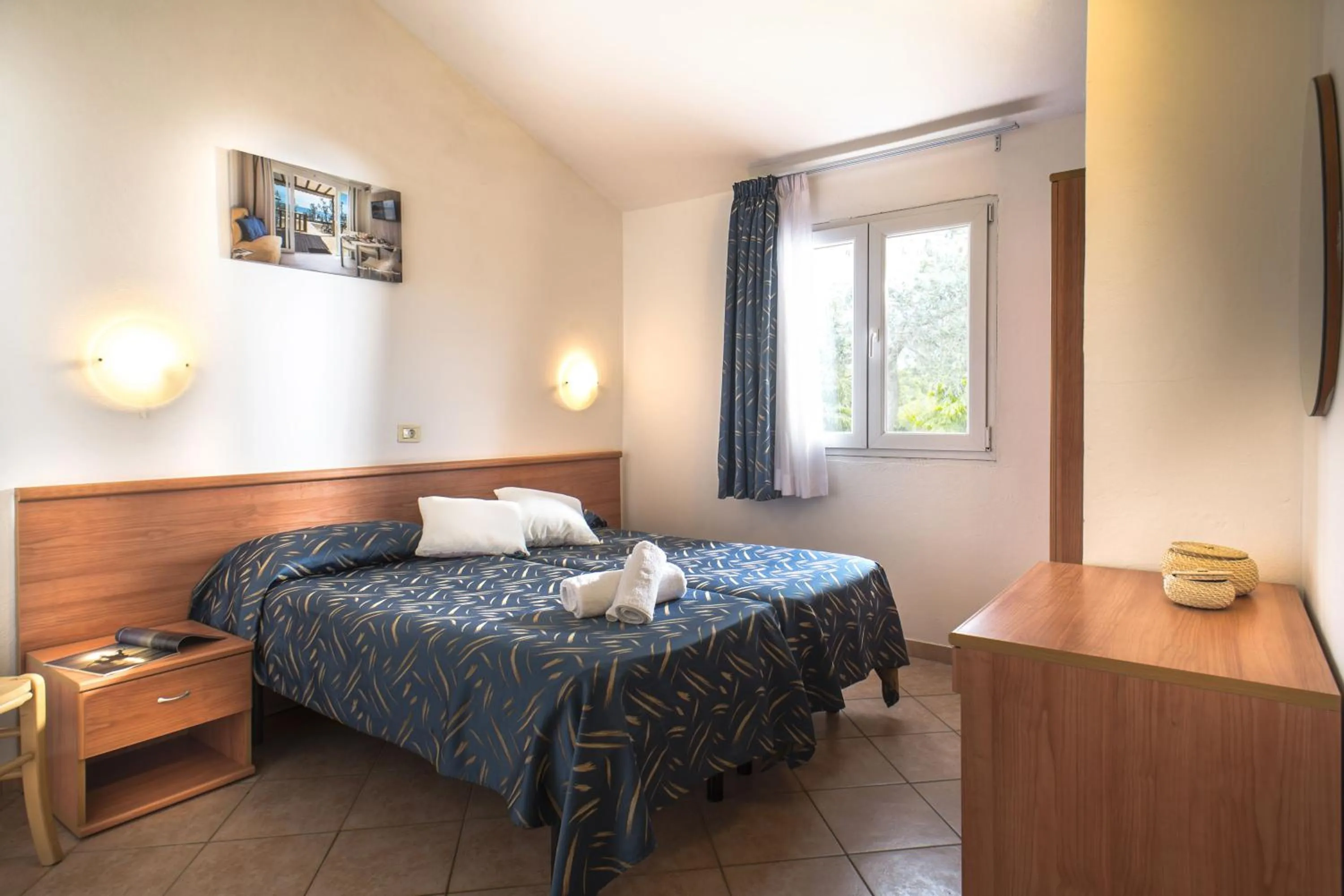 Bedroom, Bed in Holiday Centre Bi village