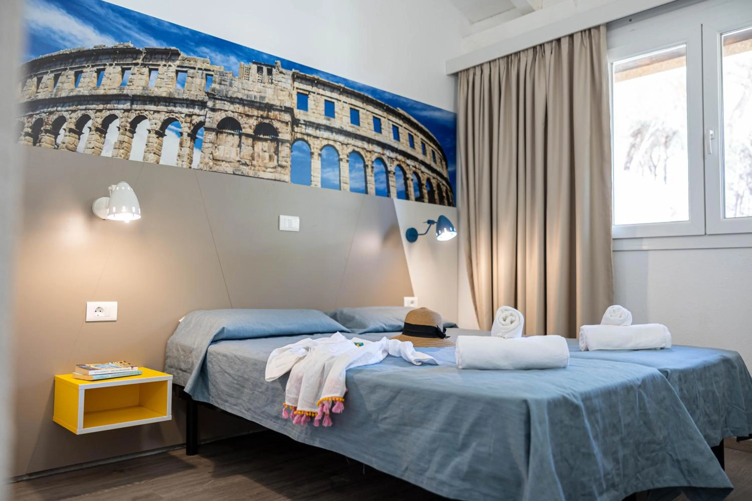 Bedroom, Bed in Holiday Centre Bi village