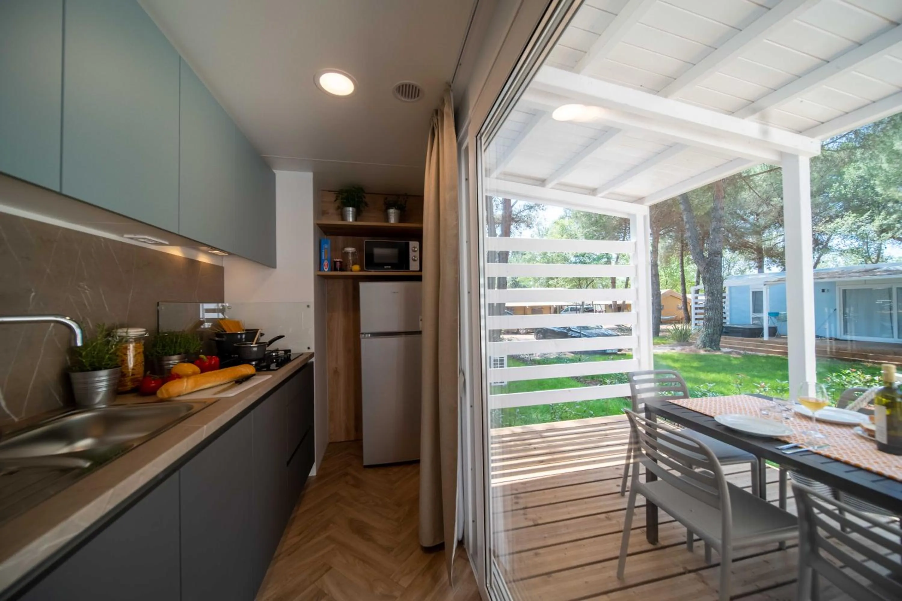 Balcony/Terrace in Holiday Centre Bi village