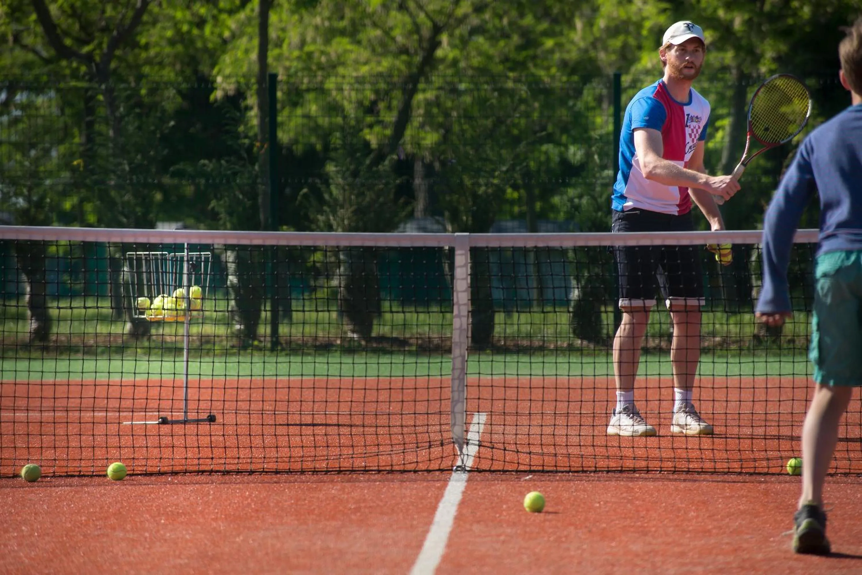 Tennis court in Holiday Centre Bi village