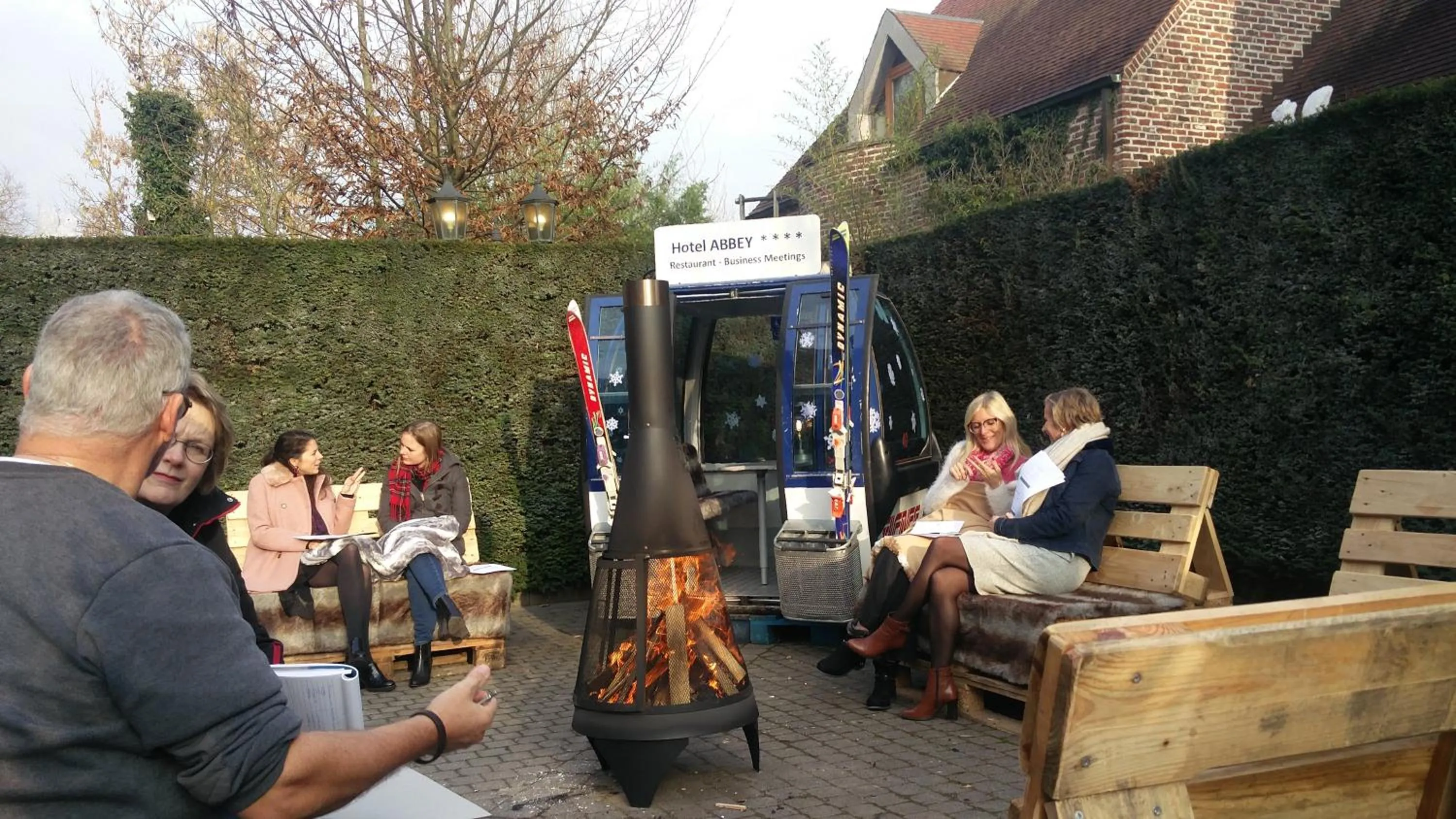 Garden in Hotel ABBEY