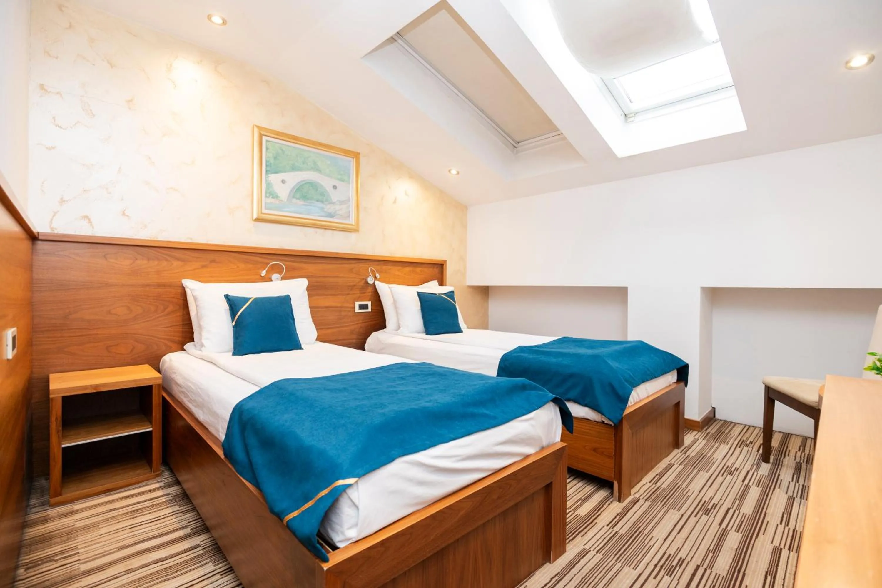 Bed in Hotel Bistrik City Center