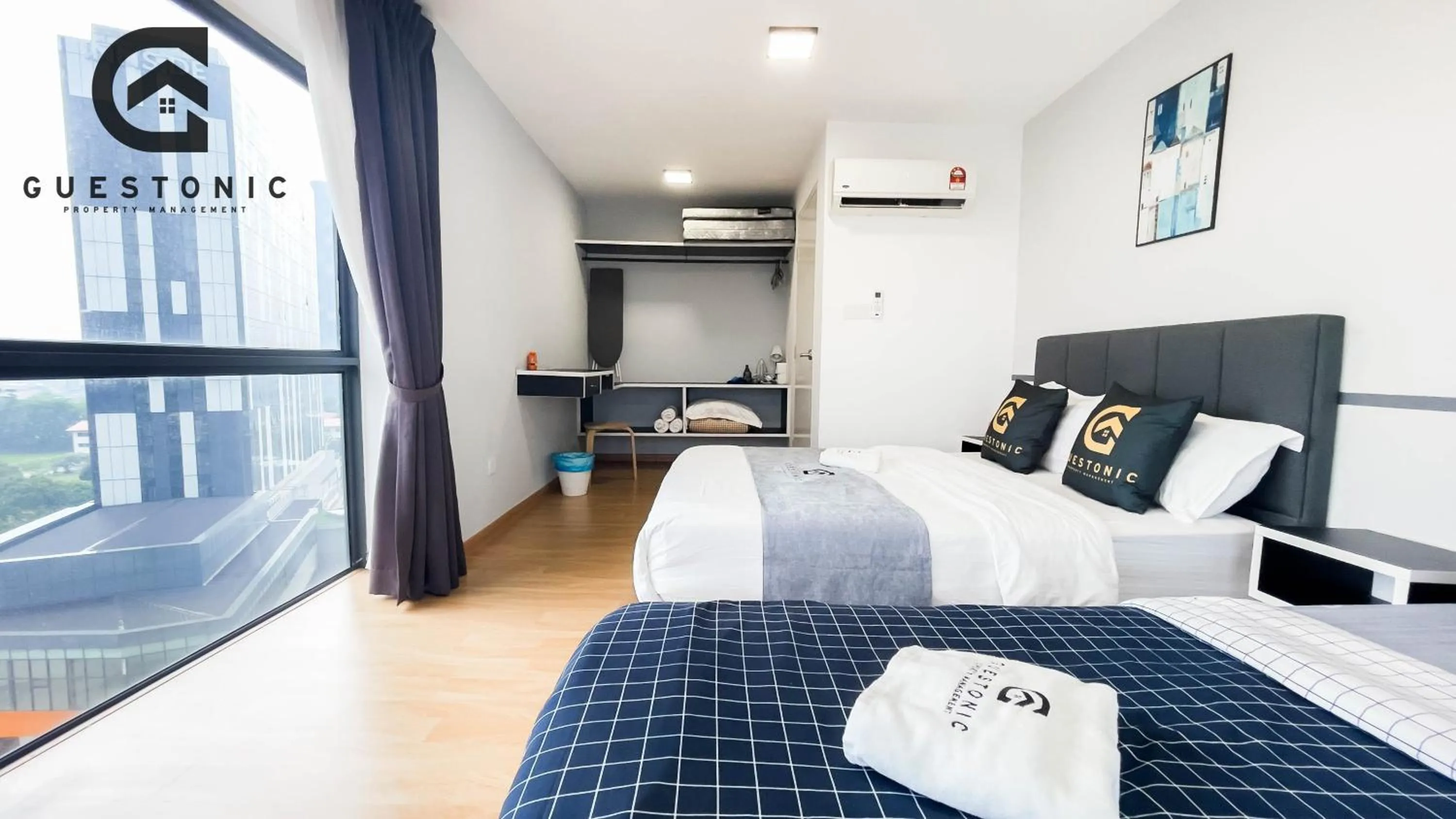 Bed in EkoCheras Cozy Suite by GUESTONIC