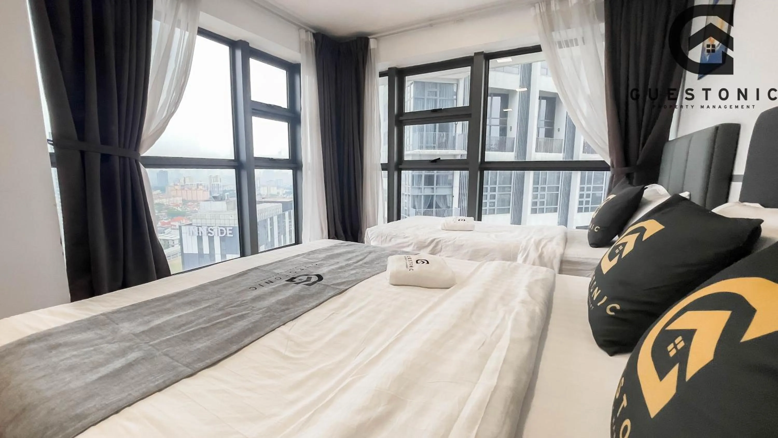 Bed in EkoCheras Cozy Suite by GUESTONIC